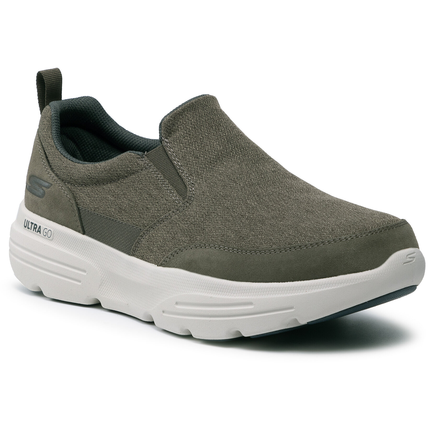 Skechers Сникърси Go Walk Duro 216008/KHK Зелен - Pepit.bg