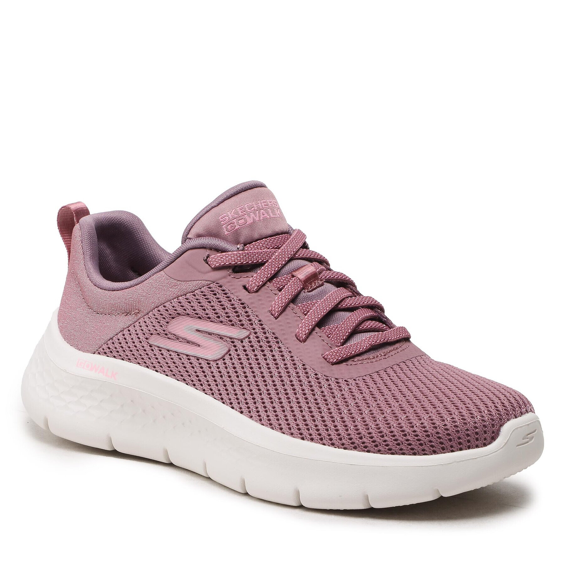 Skechers Сникърси Go Walk Flex 124952/MVE Розов - Pepit.bg