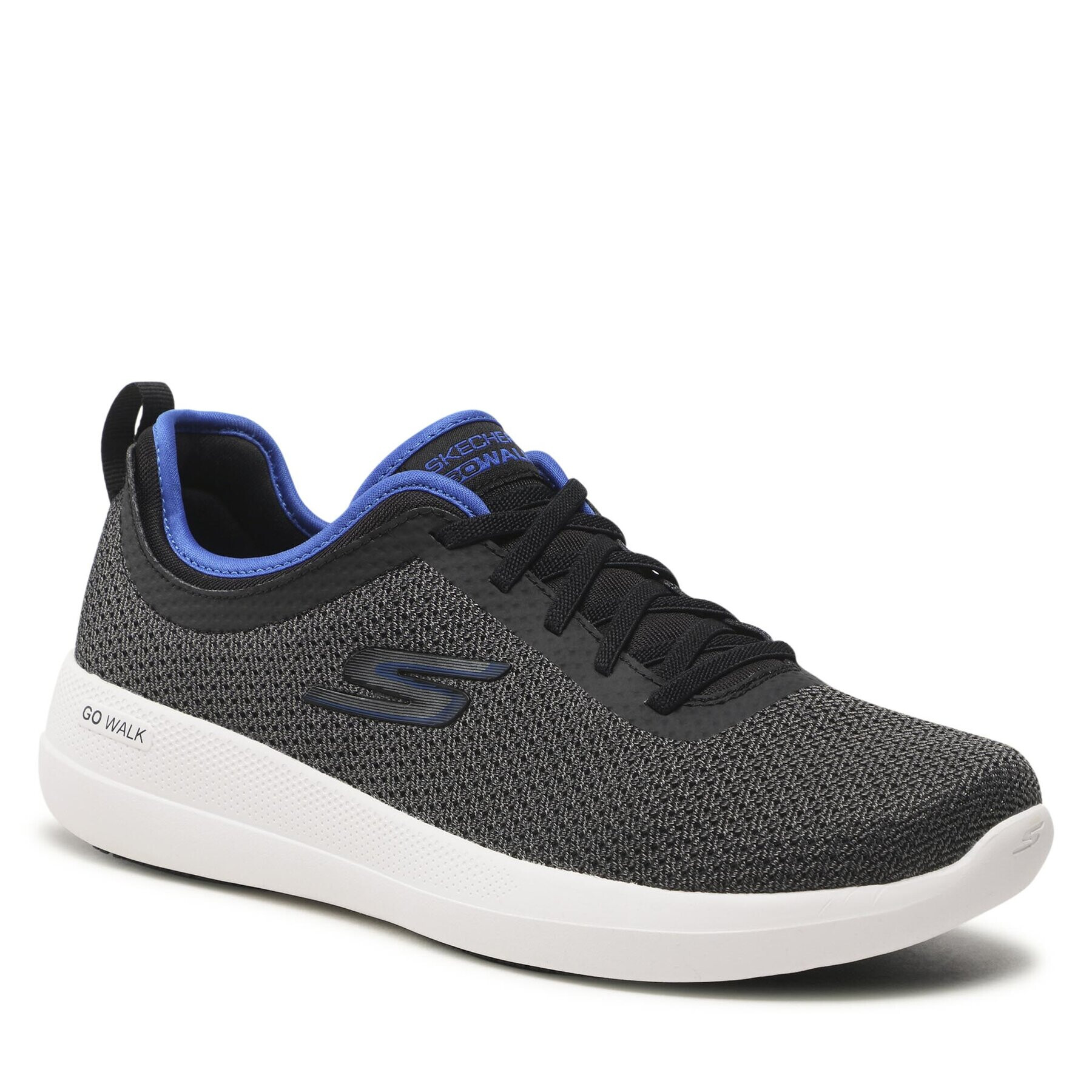 Skechers Сникърси Go Walk Stability 216142/BKBL Черен - Pepit.bg