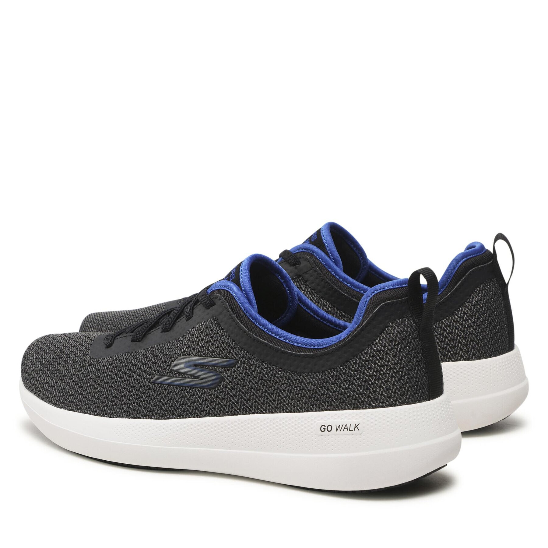 Skechers Сникърси Go Walk Stability 216142/BKBL Черен - Pepit.bg