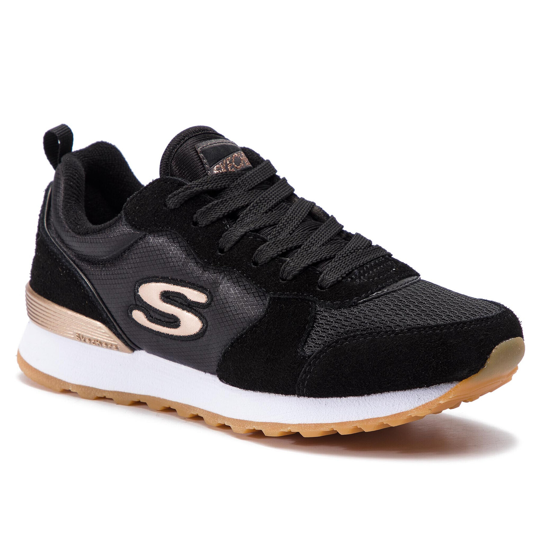 Skechers Сникърси Goldn Gurl 111/BLK Черен - Pepit.bg