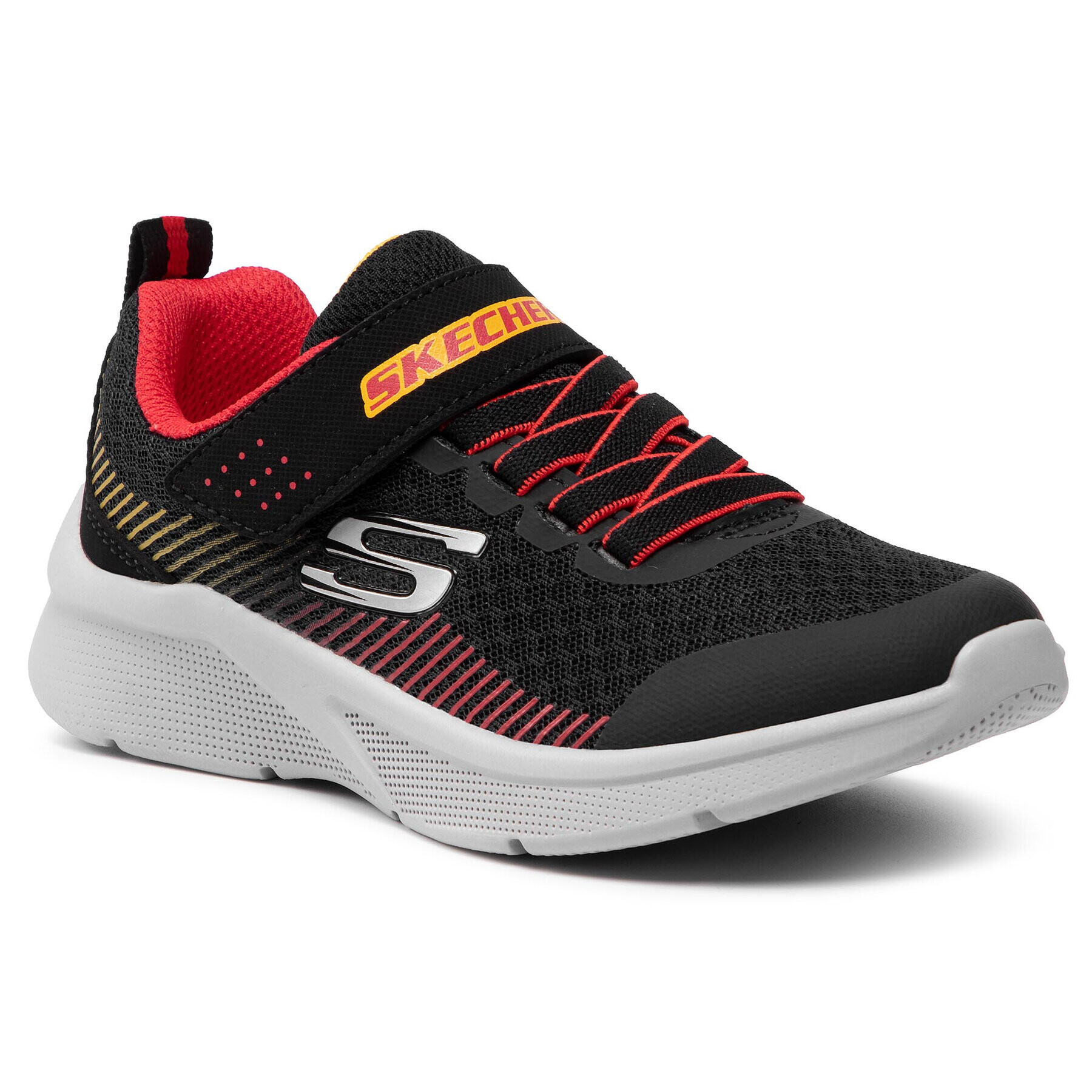 Skechers Сникърси Gorza 97535L/BKRD Черен - Pepit.bg