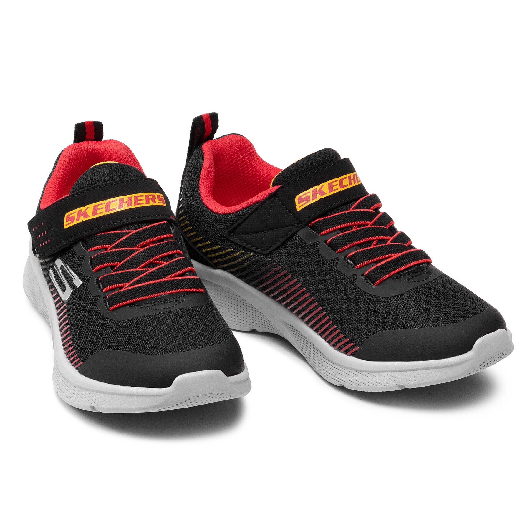 Skechers Сникърси Gorza 97535L/BKRD Черен - Pepit.bg
