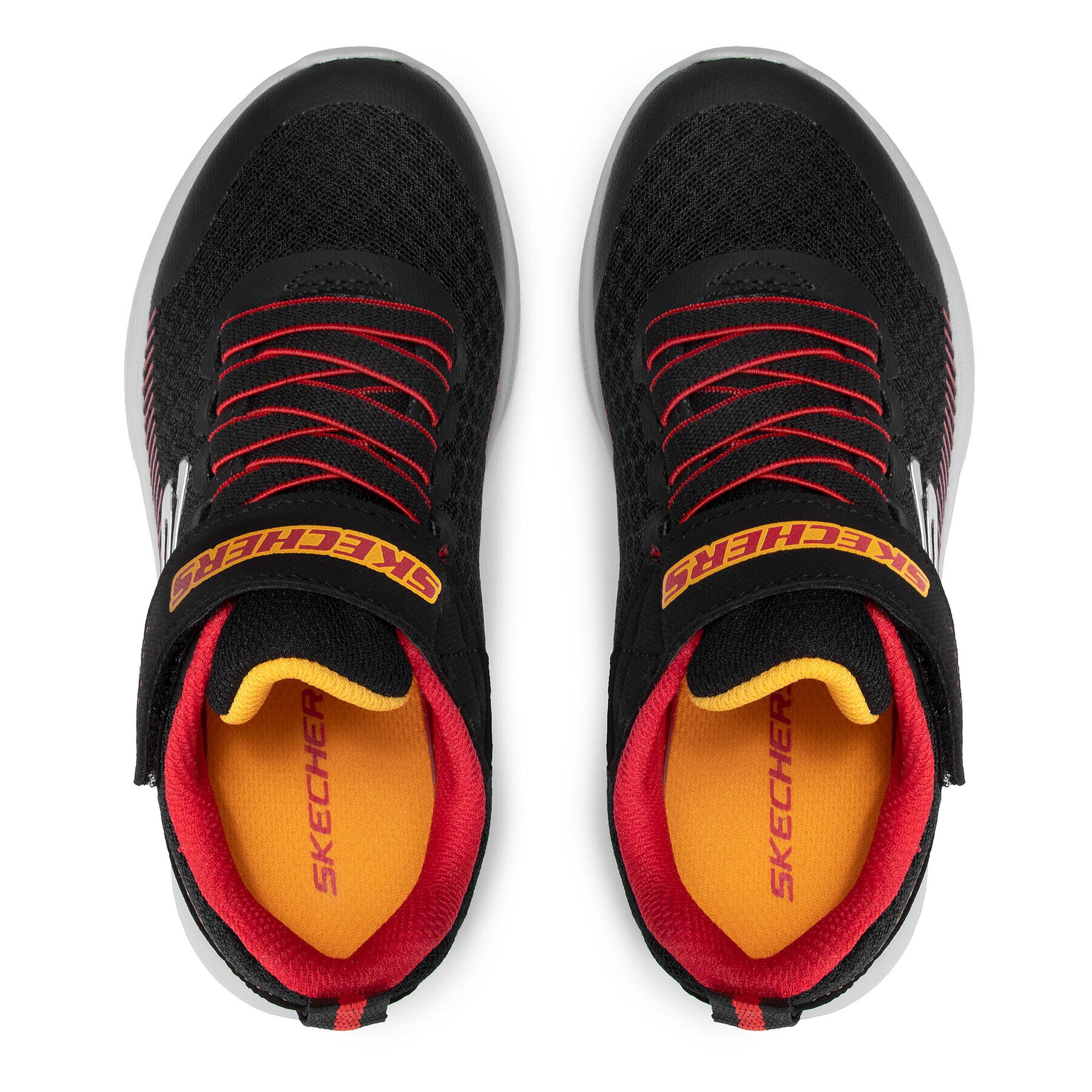 Skechers Сникърси Gorza 97535L/BKRD Черен - Pepit.bg