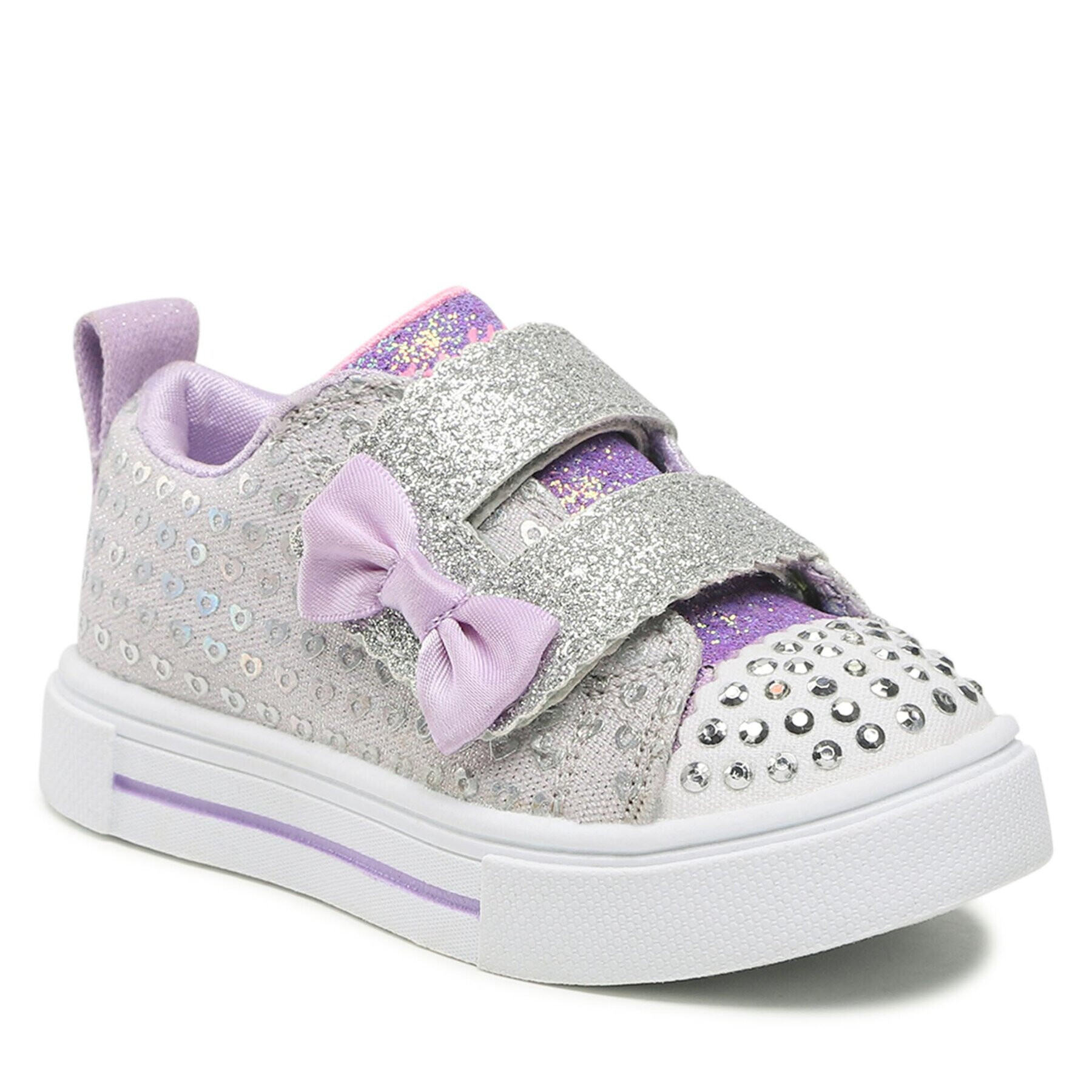 Skechers Сникърси Heart Dreamer 314791N/SIL Сребрист - Pepit.bg