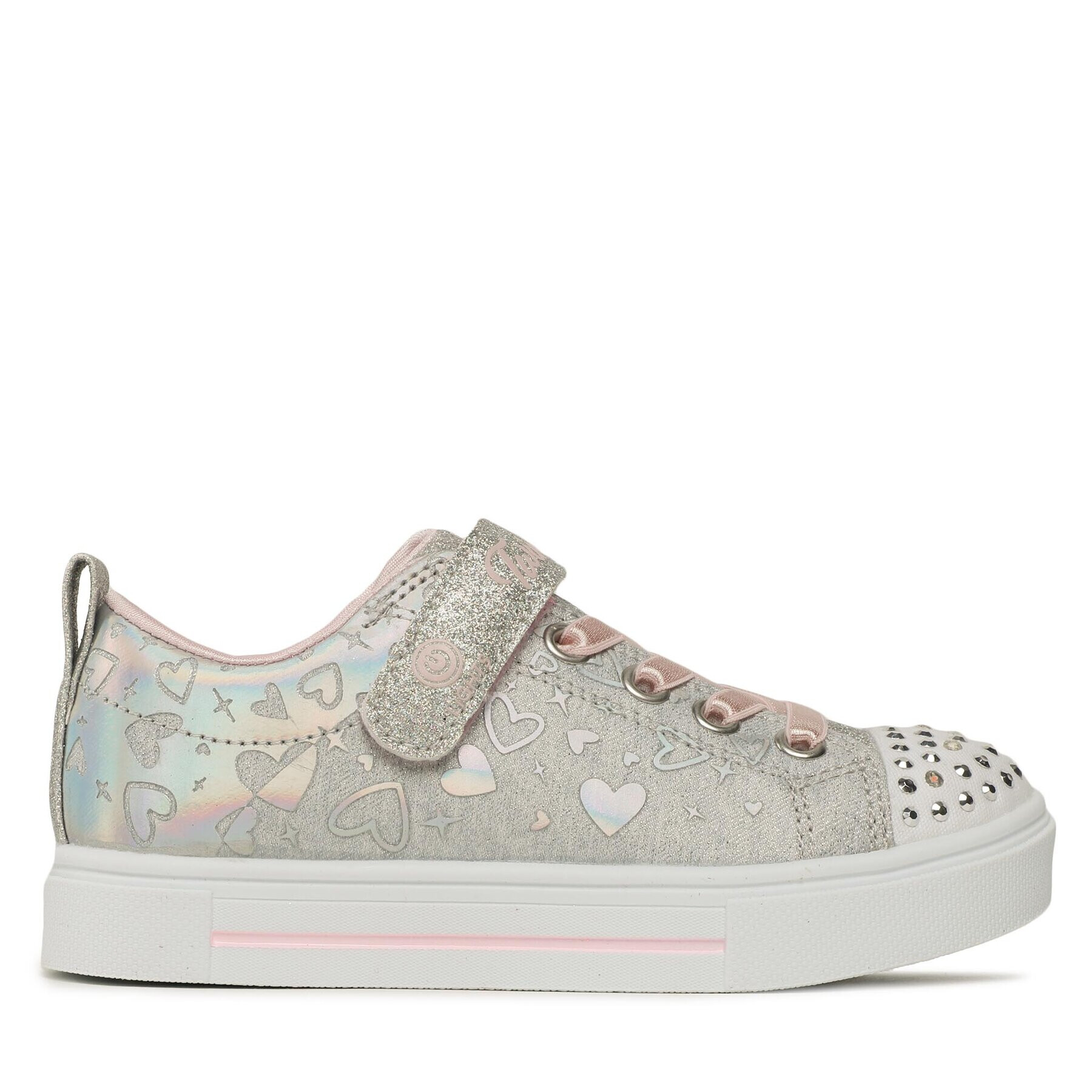 Skechers Сникърси Heather Charm 314787L/GYSL Сребрист - Pepit.bg