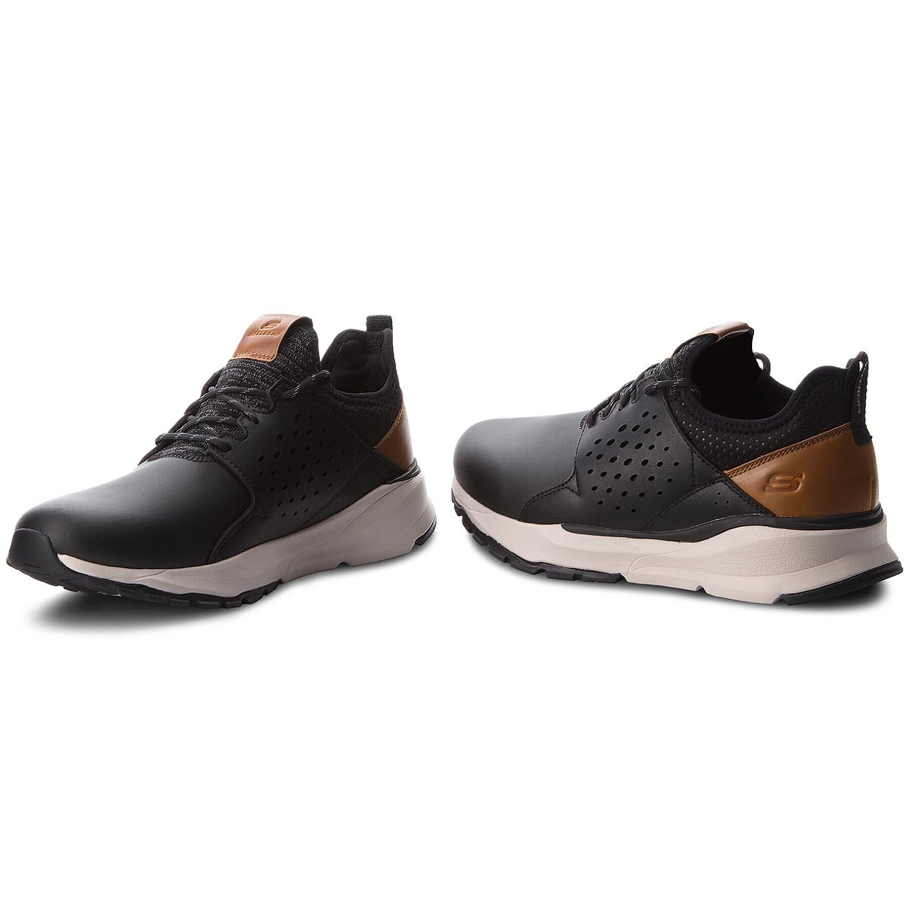 Skechers Сникърси Hemson 65732/BLK Черен - Pepit.bg