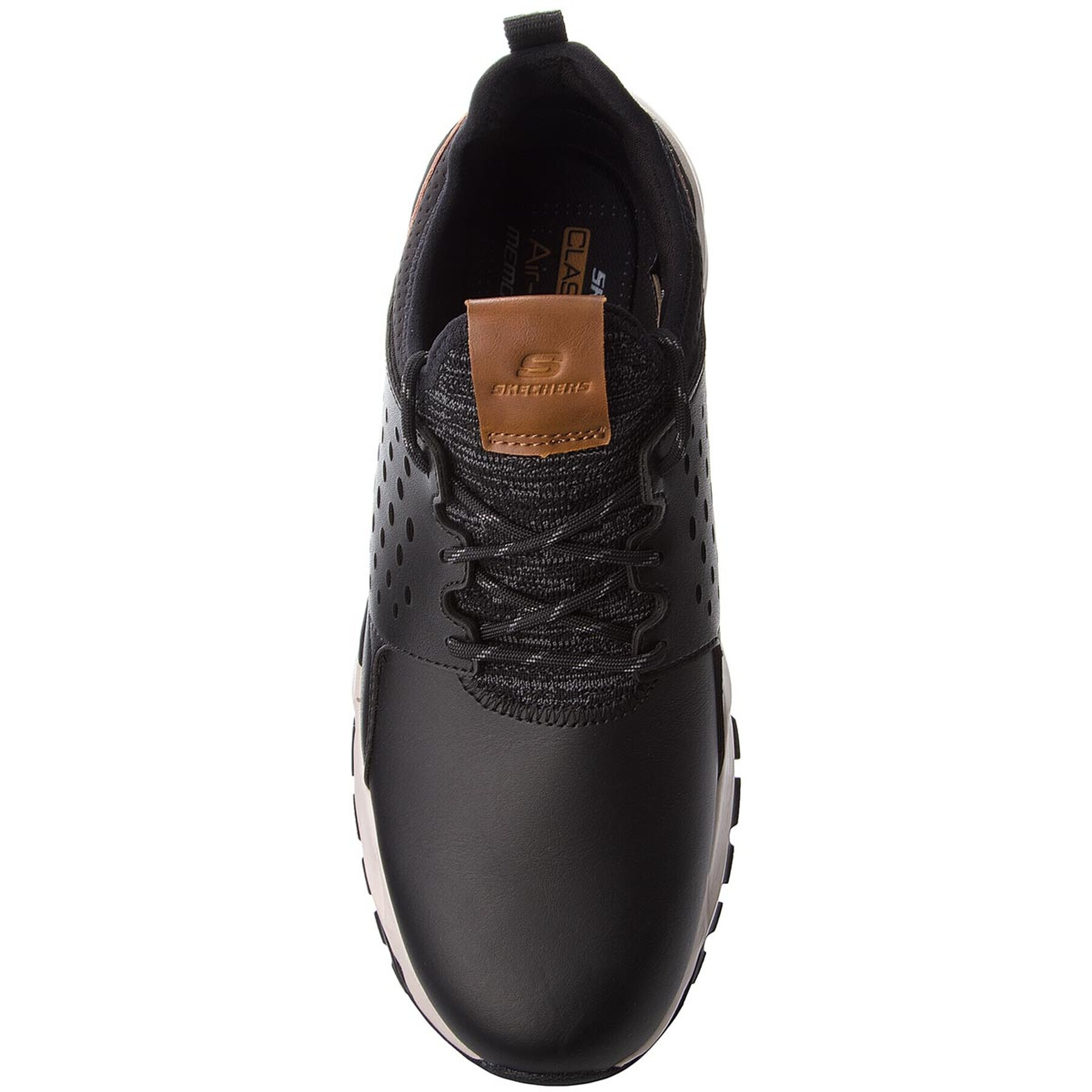Skechers Сникърси Hemson 65732/BLK Черен - Pepit.bg