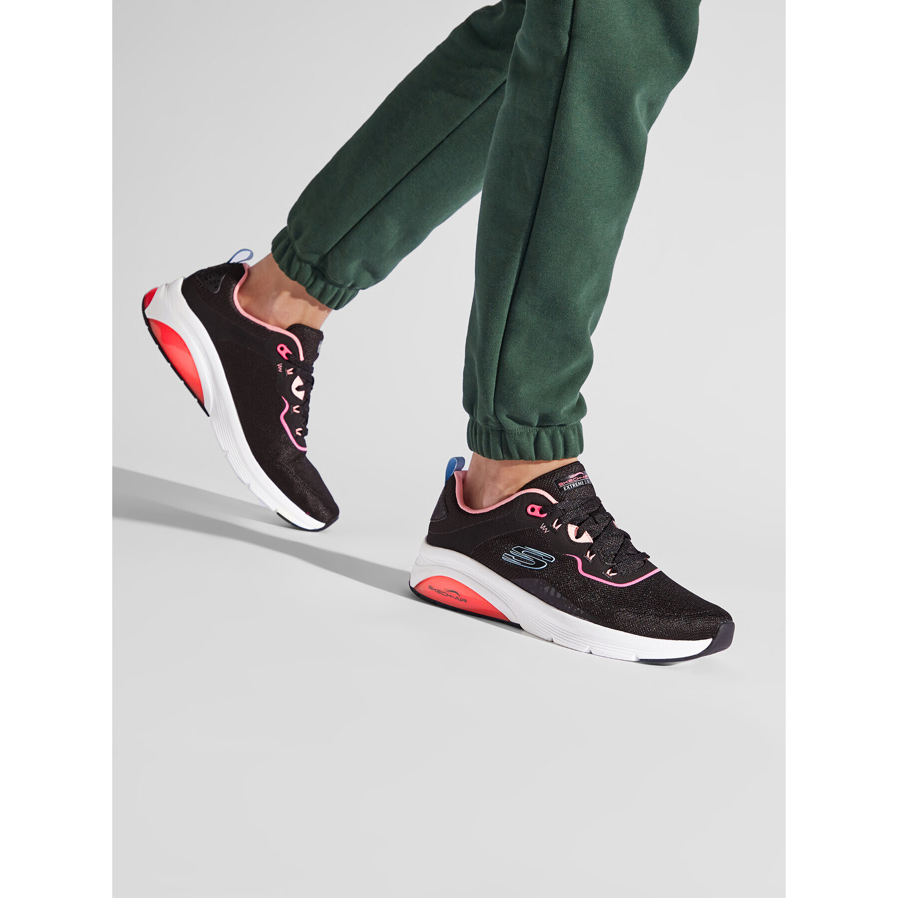Skechers Сникърси High Momentum 149646/BKHP Черен - Pepit.bg