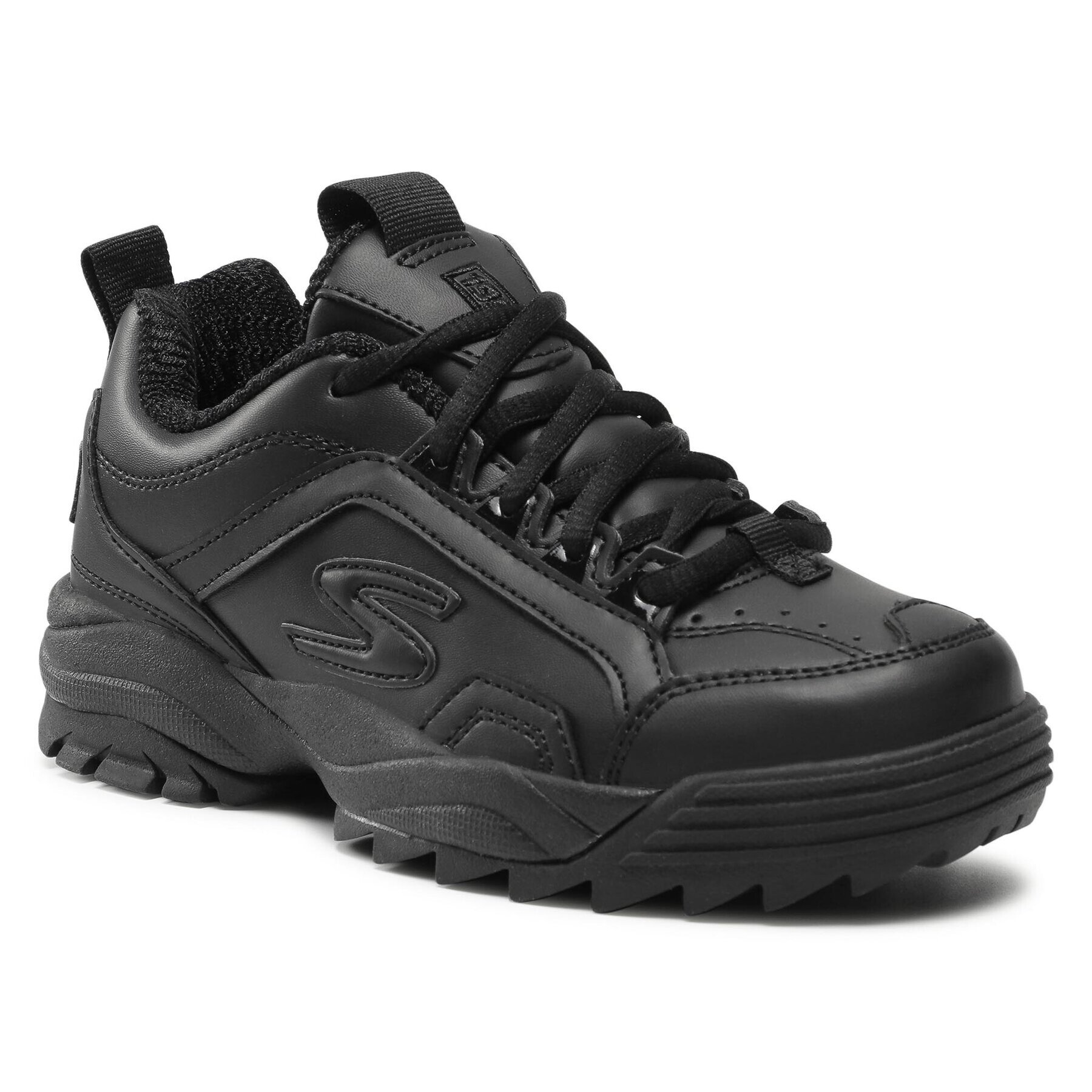 Skechers Сникърси Intershift 98201L/BBK Черен - Pepit.bg