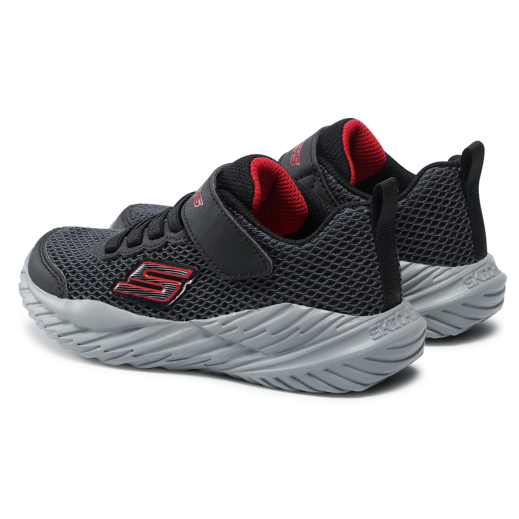 Skechers Сникърси Krodon 400083L/BGRD Черен - Pepit.bg