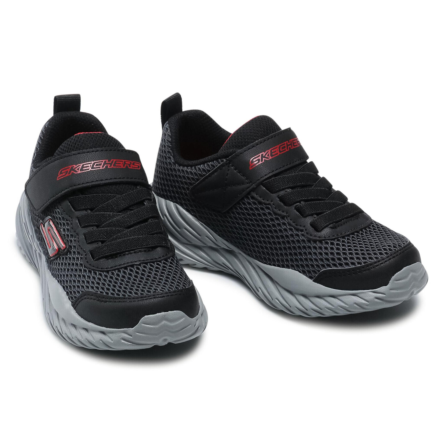 Skechers Сникърси Krodon 400083L/BGRD Черен - Pepit.bg