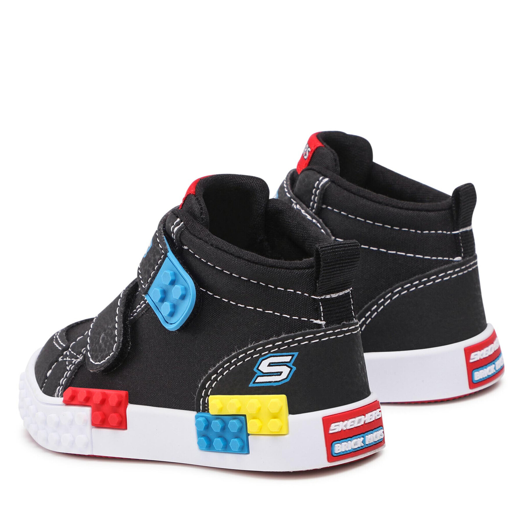 Skechers Сникърси Lil Constructor 402224N/BKMT Черен - Pepit.bg