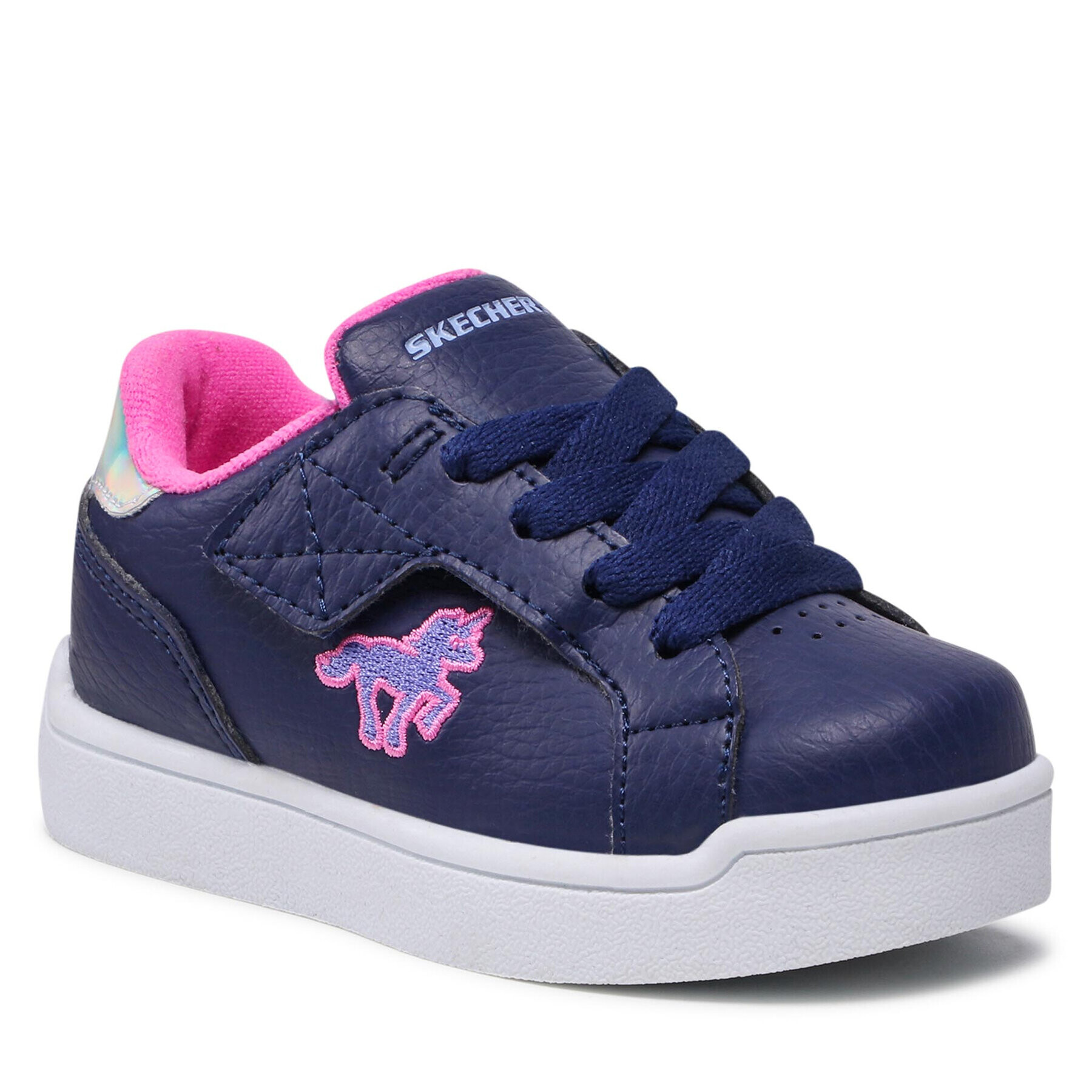 Skechers Сникърси Lil Unicorn 302892N/BLPK Тъмносин - Pepit.bg