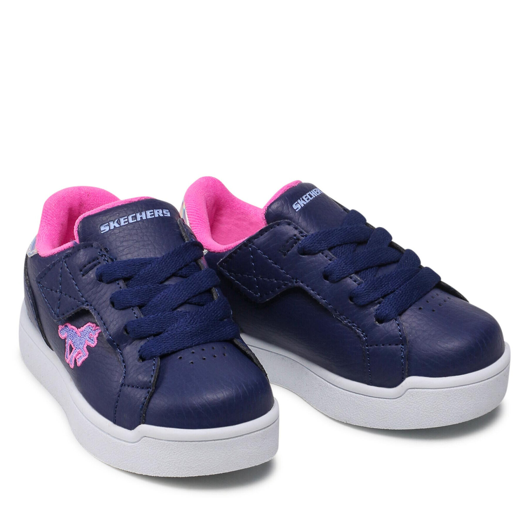 Skechers Сникърси Lil Unicorn 302892N/BLPK Тъмносин - Pepit.bg