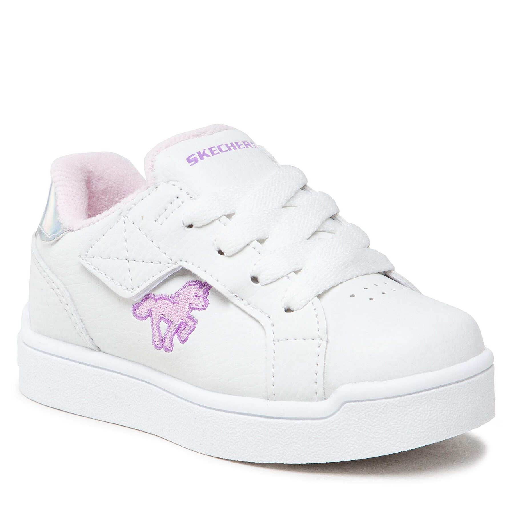Skechers Сникърси Lil Unicorn 302892N/WPK Бял - Pepit.bg