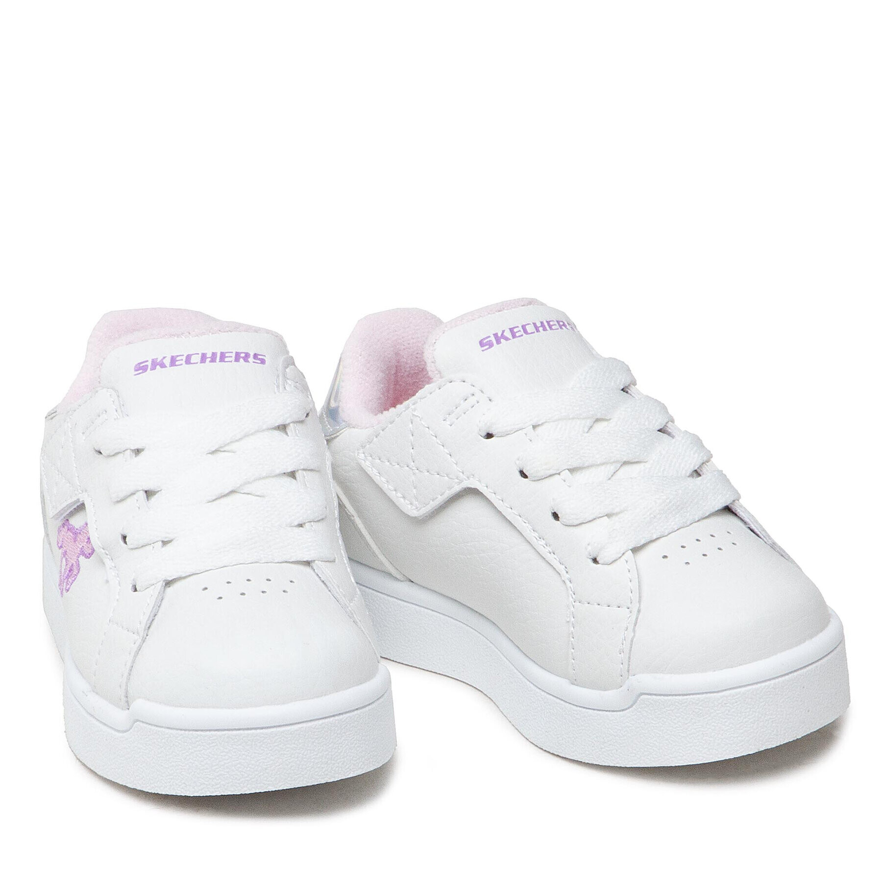 Skechers Сникърси Lil Unicorn 302892N/WPK Бял - Pepit.bg