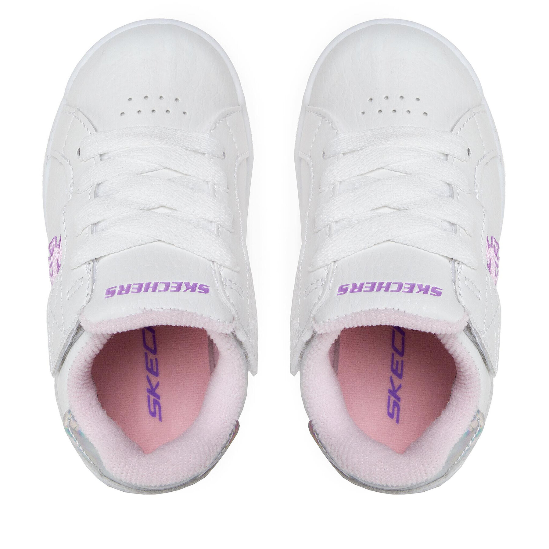 Skechers Сникърси Lil Unicorn 302892N/WPK Бял - Pepit.bg