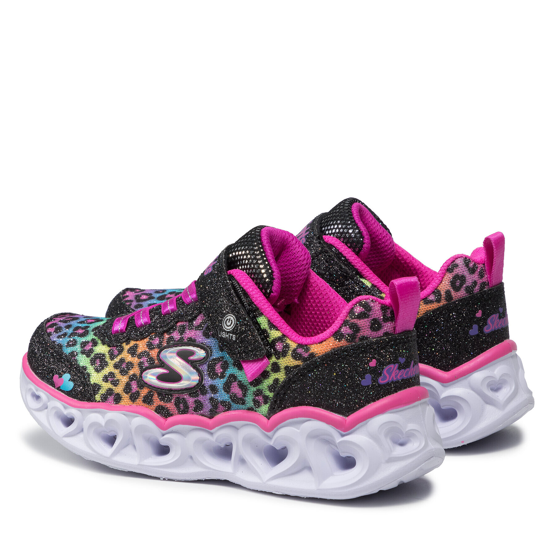 Skechers Сникърси Love Match 302145L/BKMT Черен - Pepit.bg