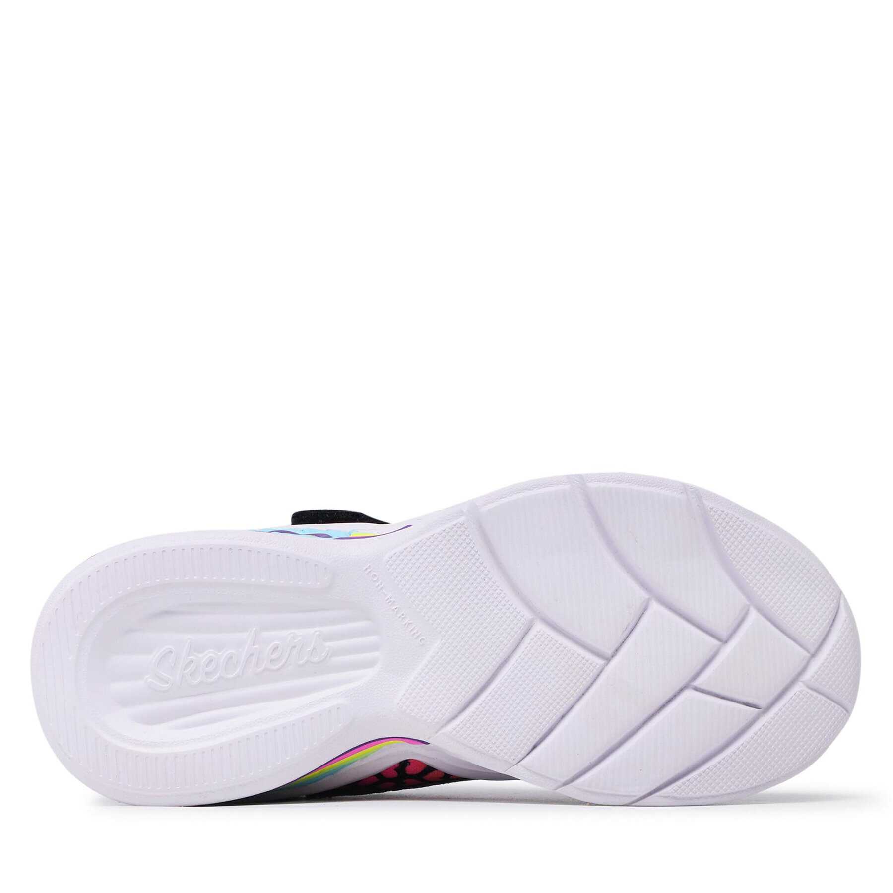 Skechers Сникърси Lovely Colors 302312L/BKMT Черен - Pepit.bg