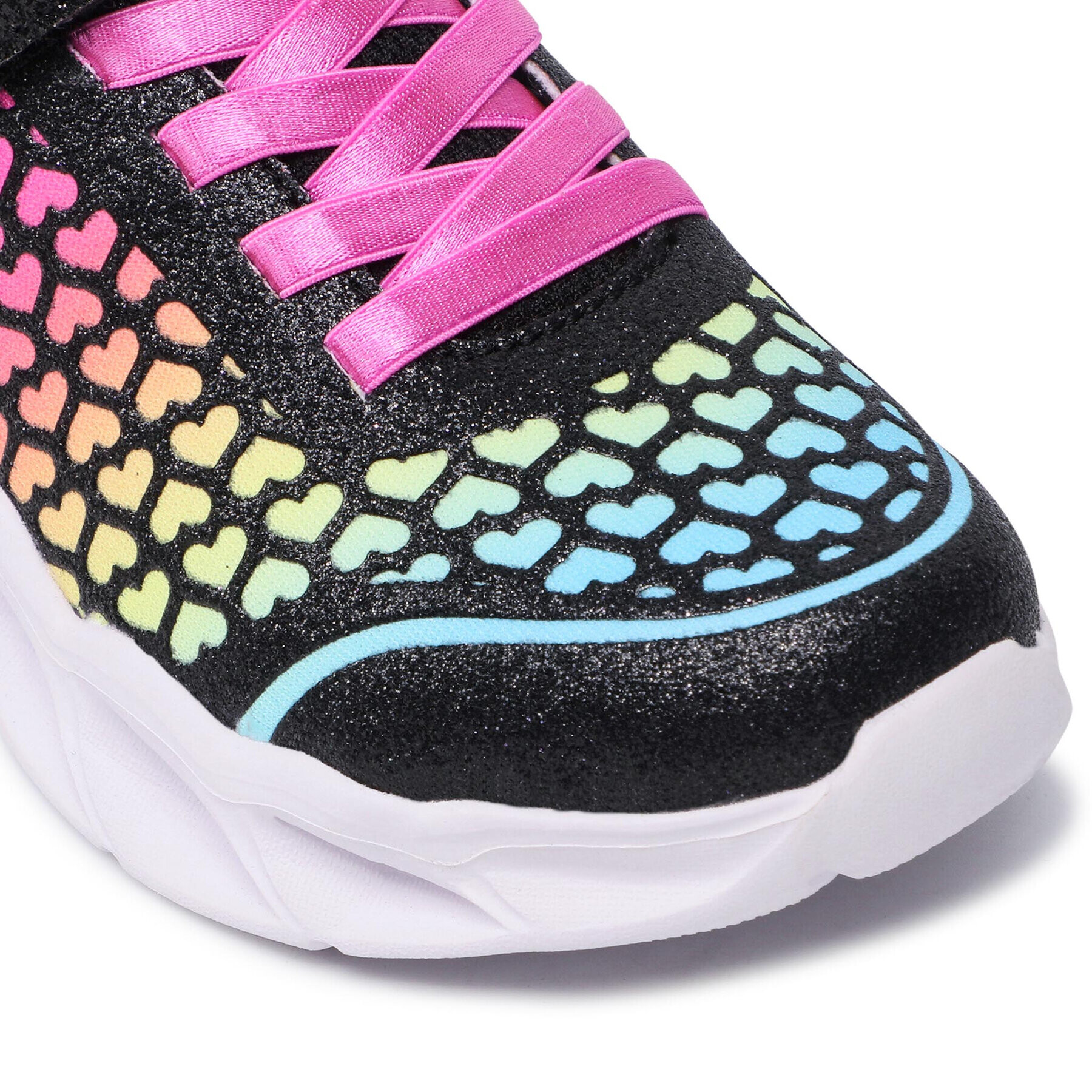 Skechers Сникърси Lovely Colors 302312L/BKMT Черен - Pepit.bg