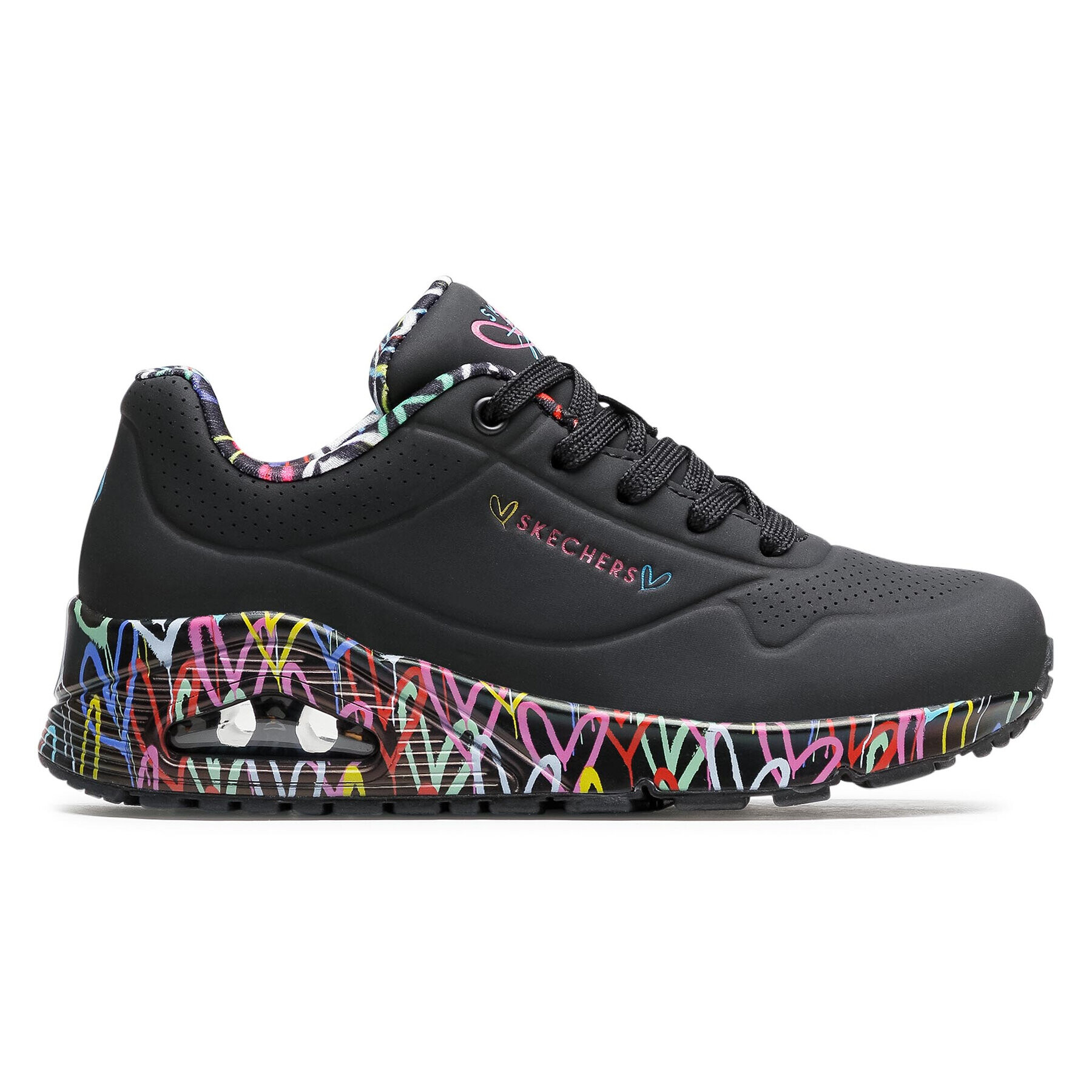Skechers Сникърси Loving Love 155506/BBK Черен - Pepit.bg