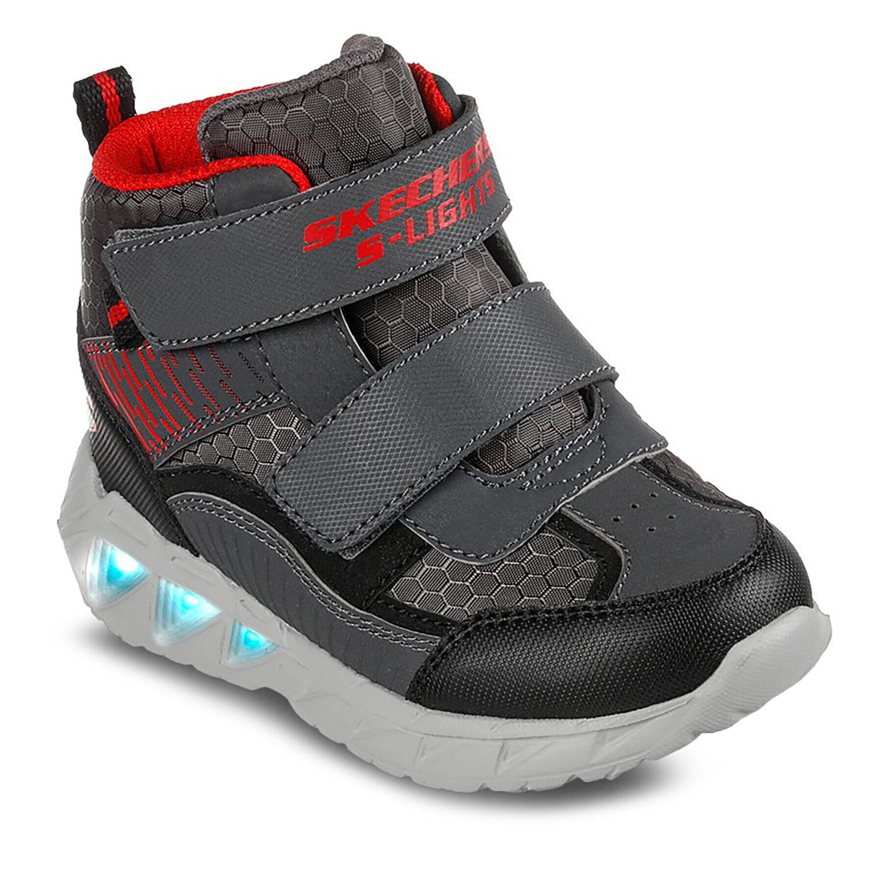 Skechers Зимни обувки Magna-Lights Frosty Fun 401504N/CCBK Сив - Pepit.bg