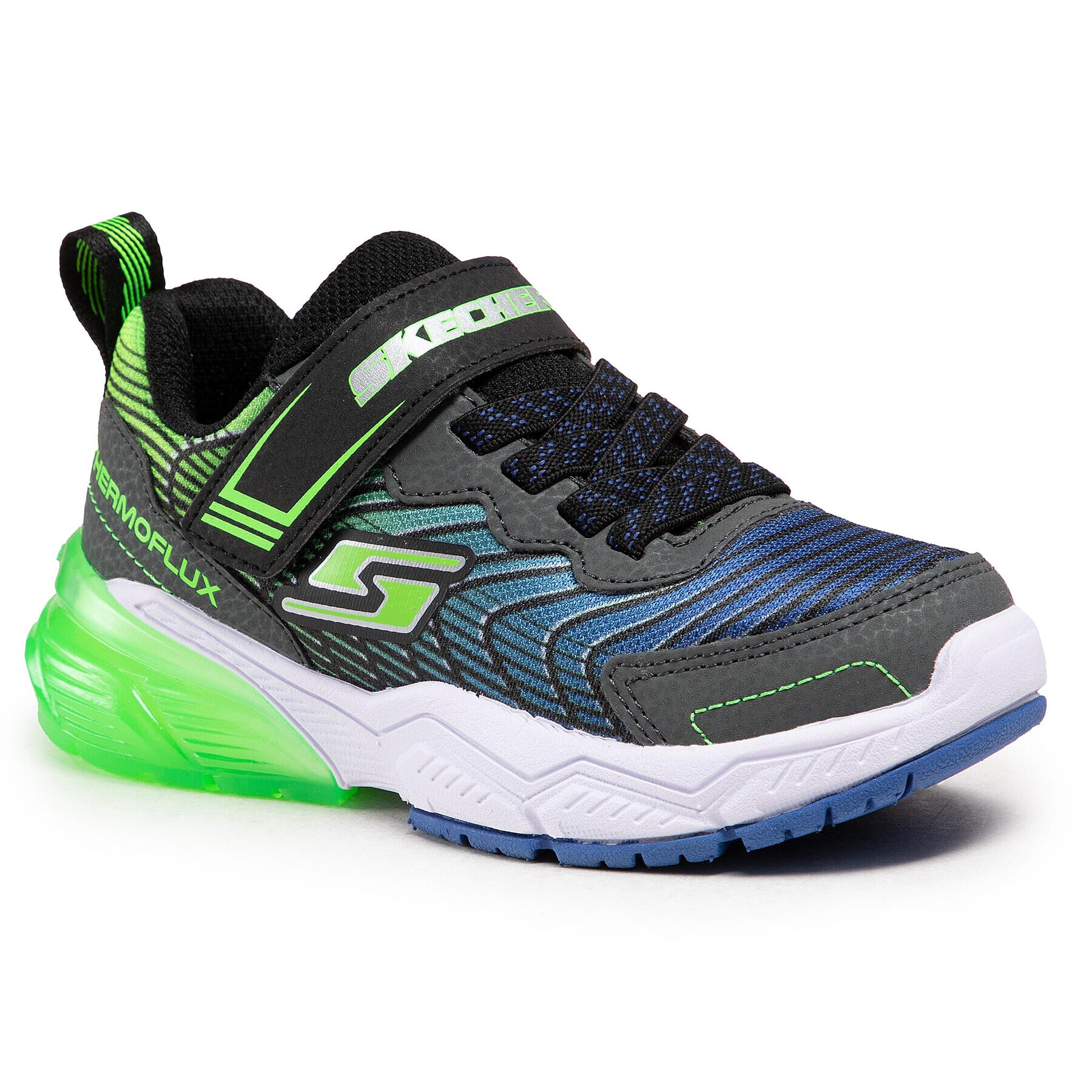 Skechers Сникърси Magnoid 403730L/BBLM Зелен - Pepit.bg