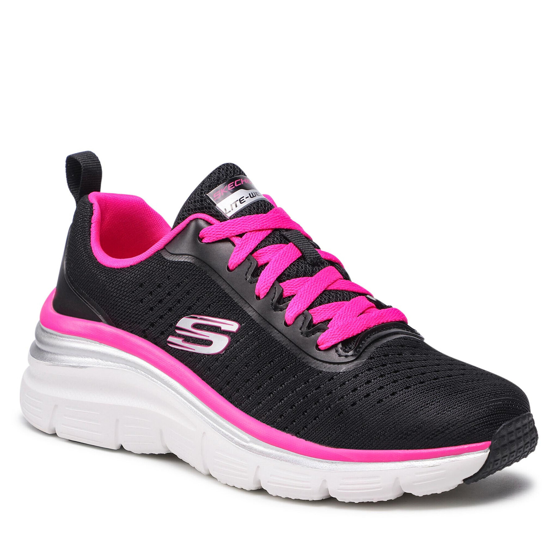 Skechers Сникърси Make Moves 149277/BKHP Черен - Pepit.bg