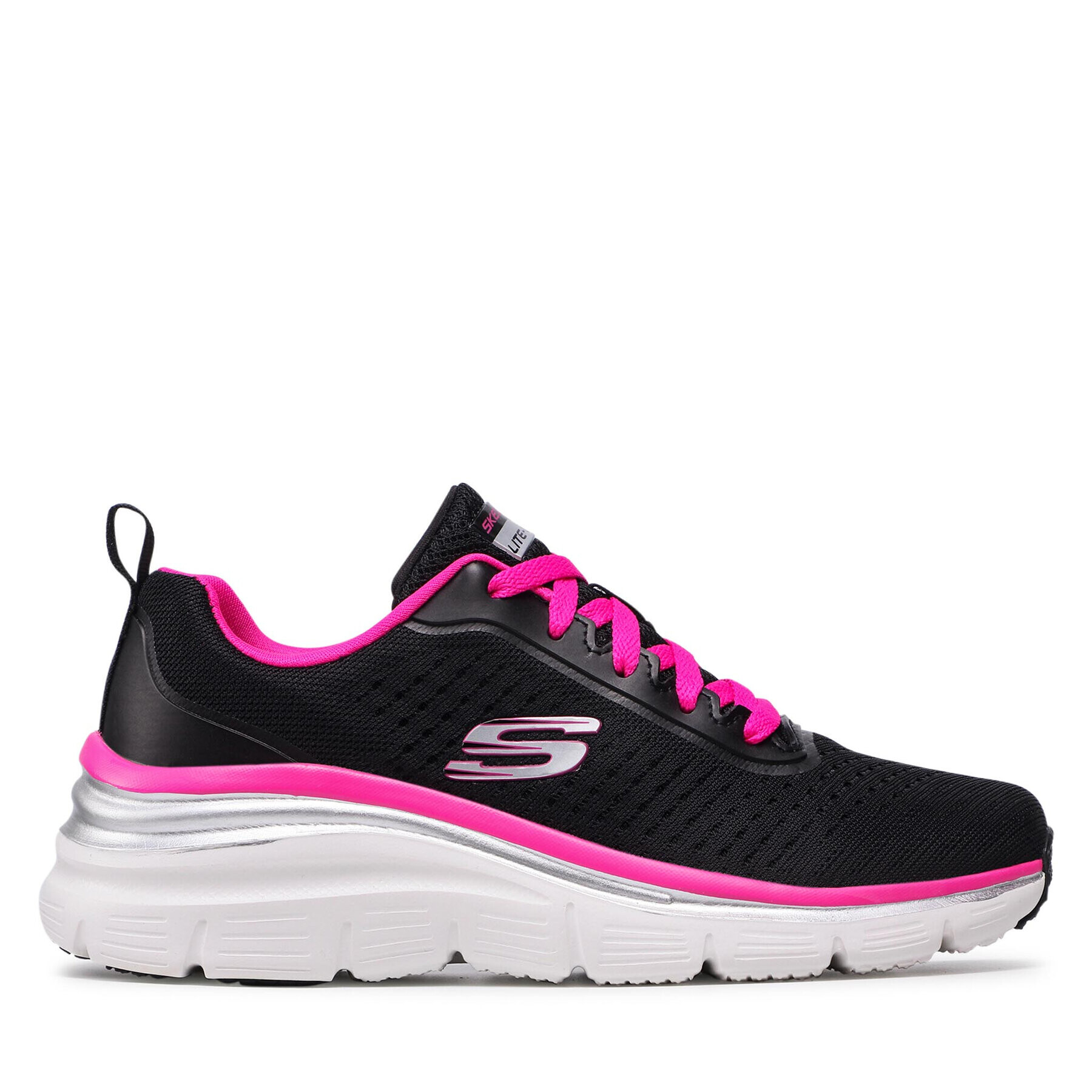 Skechers Сникърси Make Moves 149277/BKHP Черен - Pepit.bg