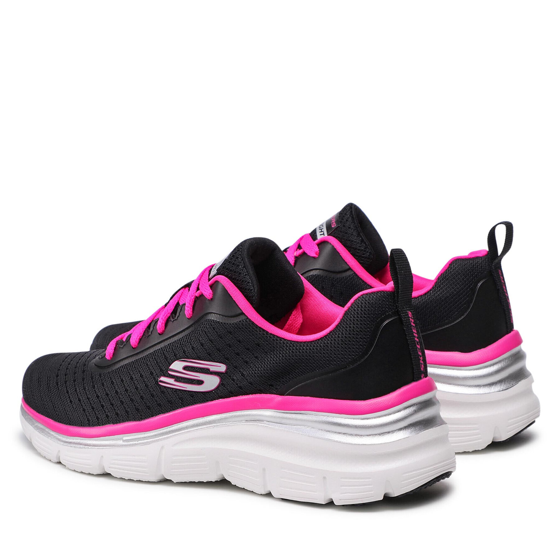 Skechers Сникърси Make Moves 149277/BKHP Черен - Pepit.bg