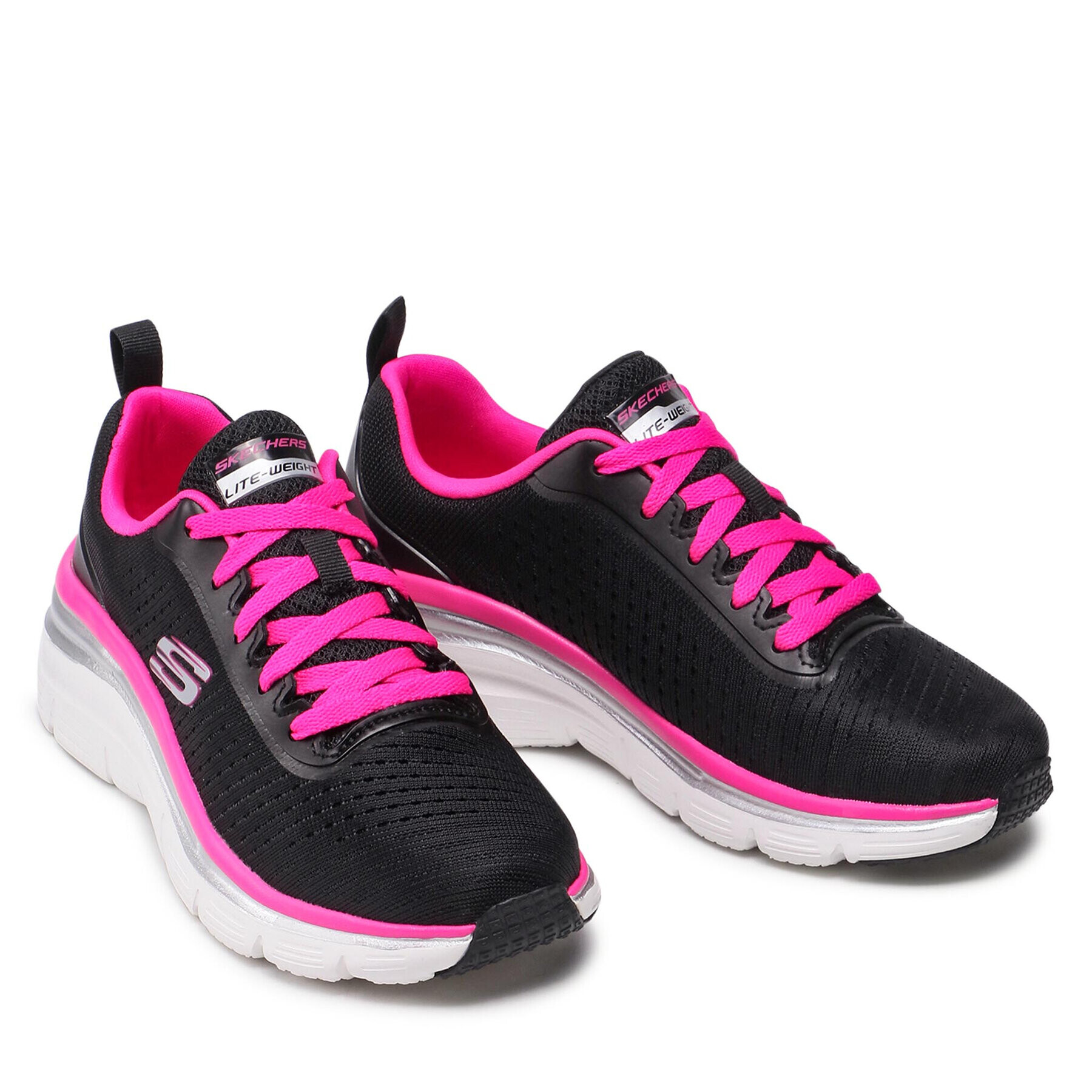 Skechers Сникърси Make Moves 149277/BKHP Черен - Pepit.bg