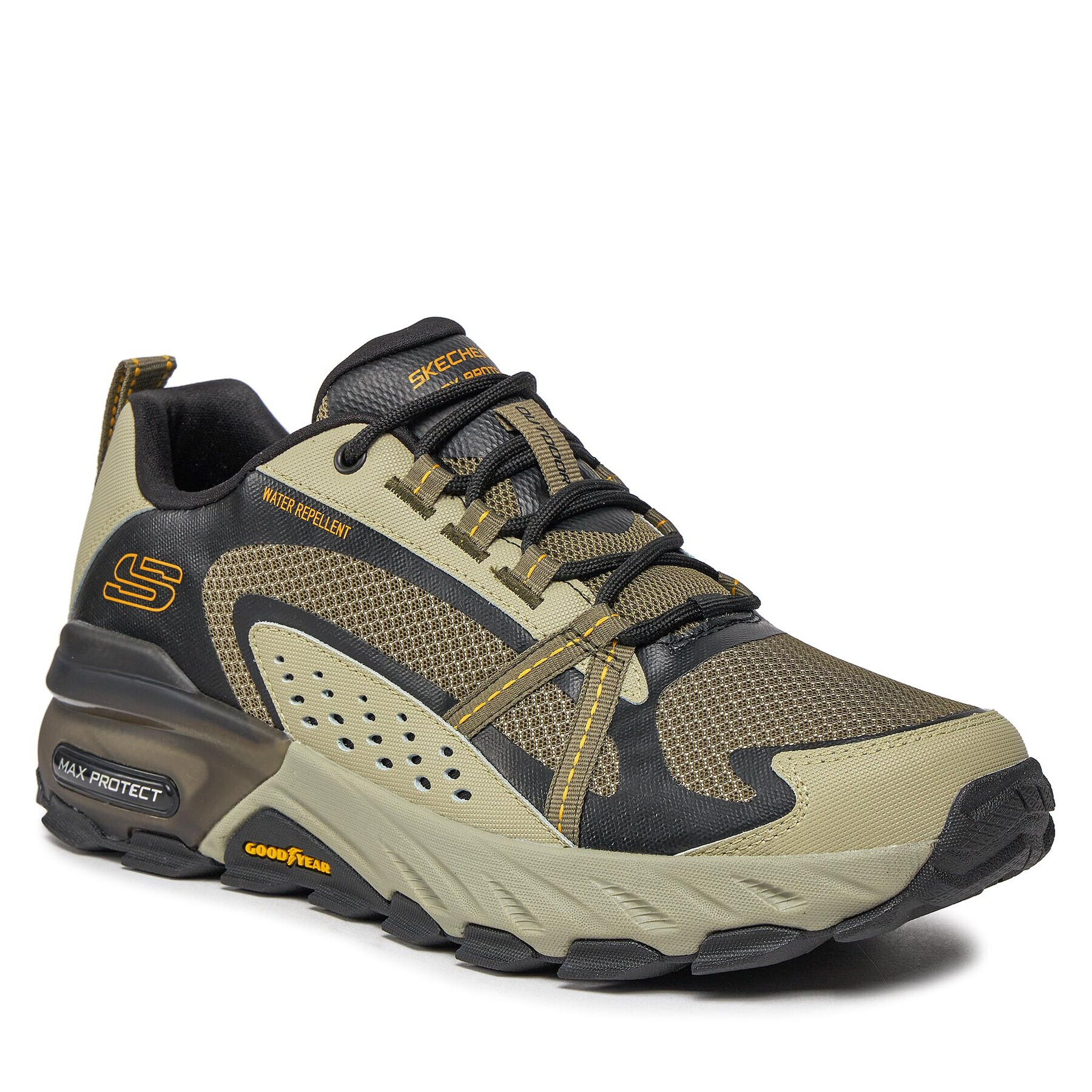 Skechers Сникърси Max Protect 237303/PBBK Сив - Pepit.bg