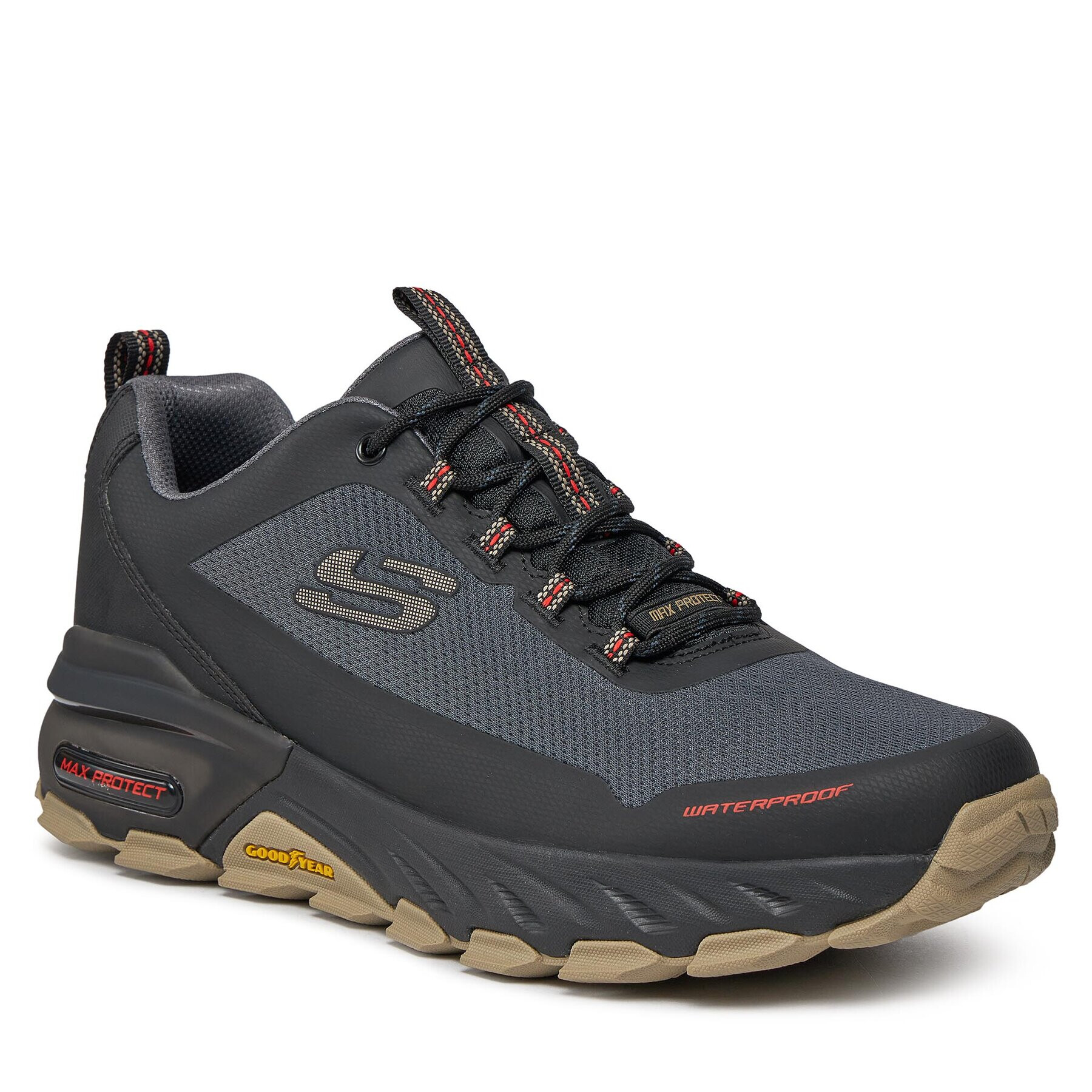 Skechers Сникърси Max Protect Fast Track 237304/BKMT Черен - Pepit.bg