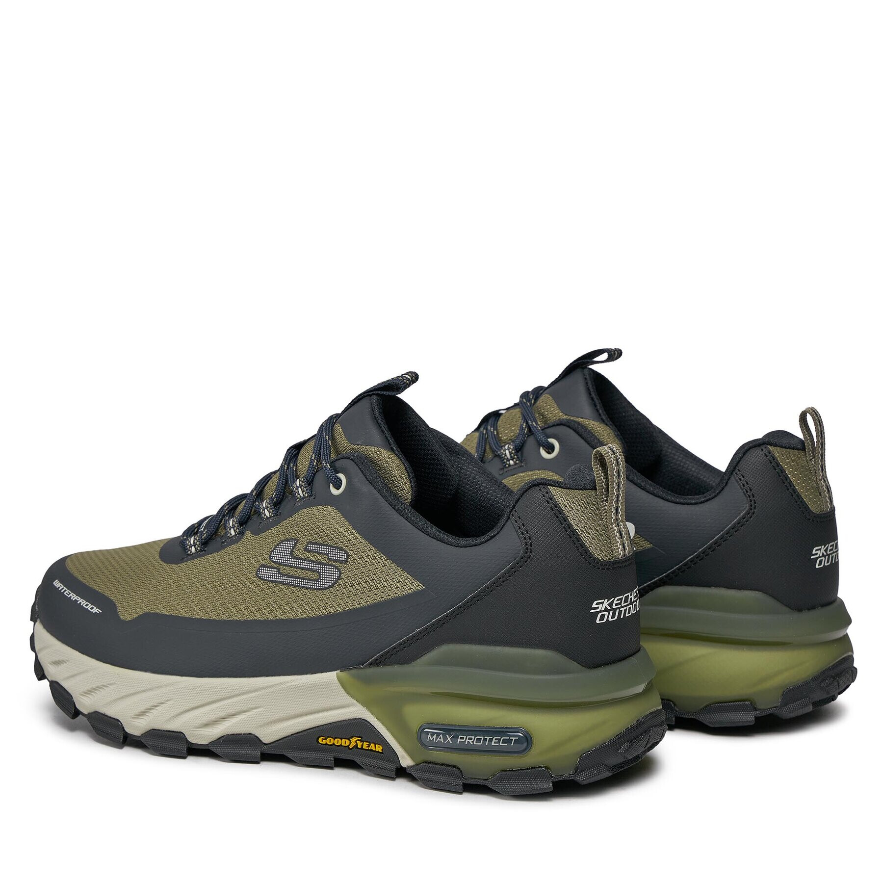 Skechers Сникърси Max Protect Fast Track 237304/OLBK Зелен - Pepit.bg