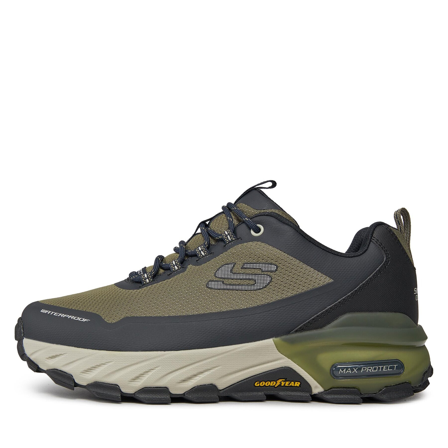Skechers Сникърси Max Protect Fast Track 237304/OLBK Зелен - Pepit.bg