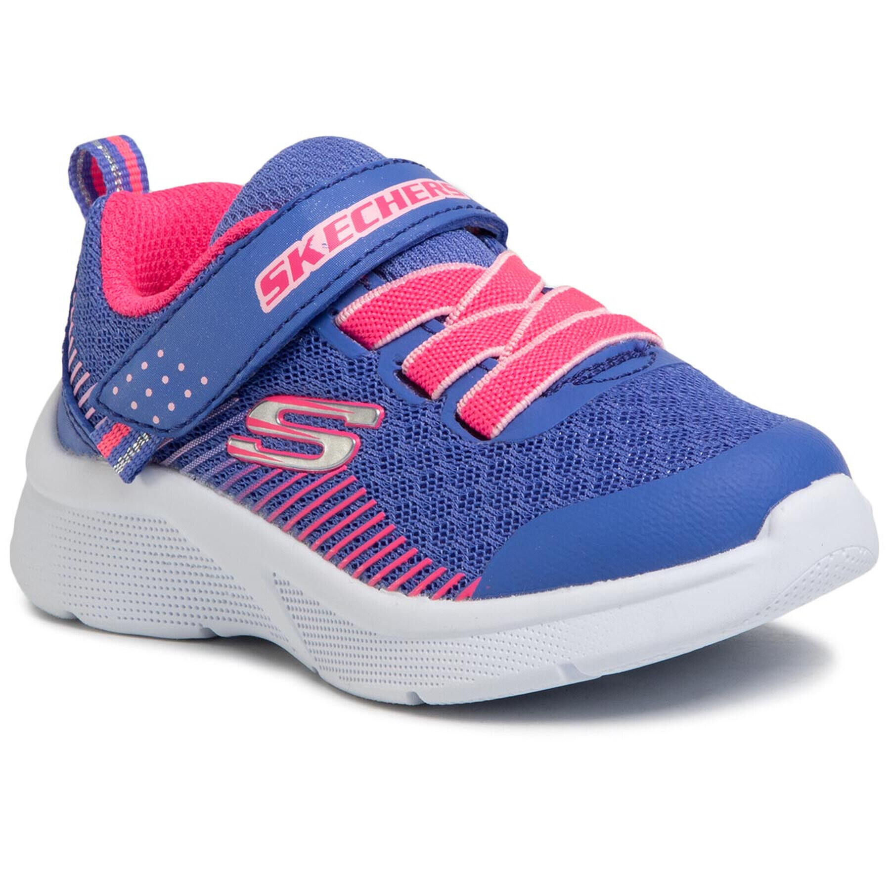 Skechers Сникърси Microspec 302016N/BLNC Син - Pepit.bg
