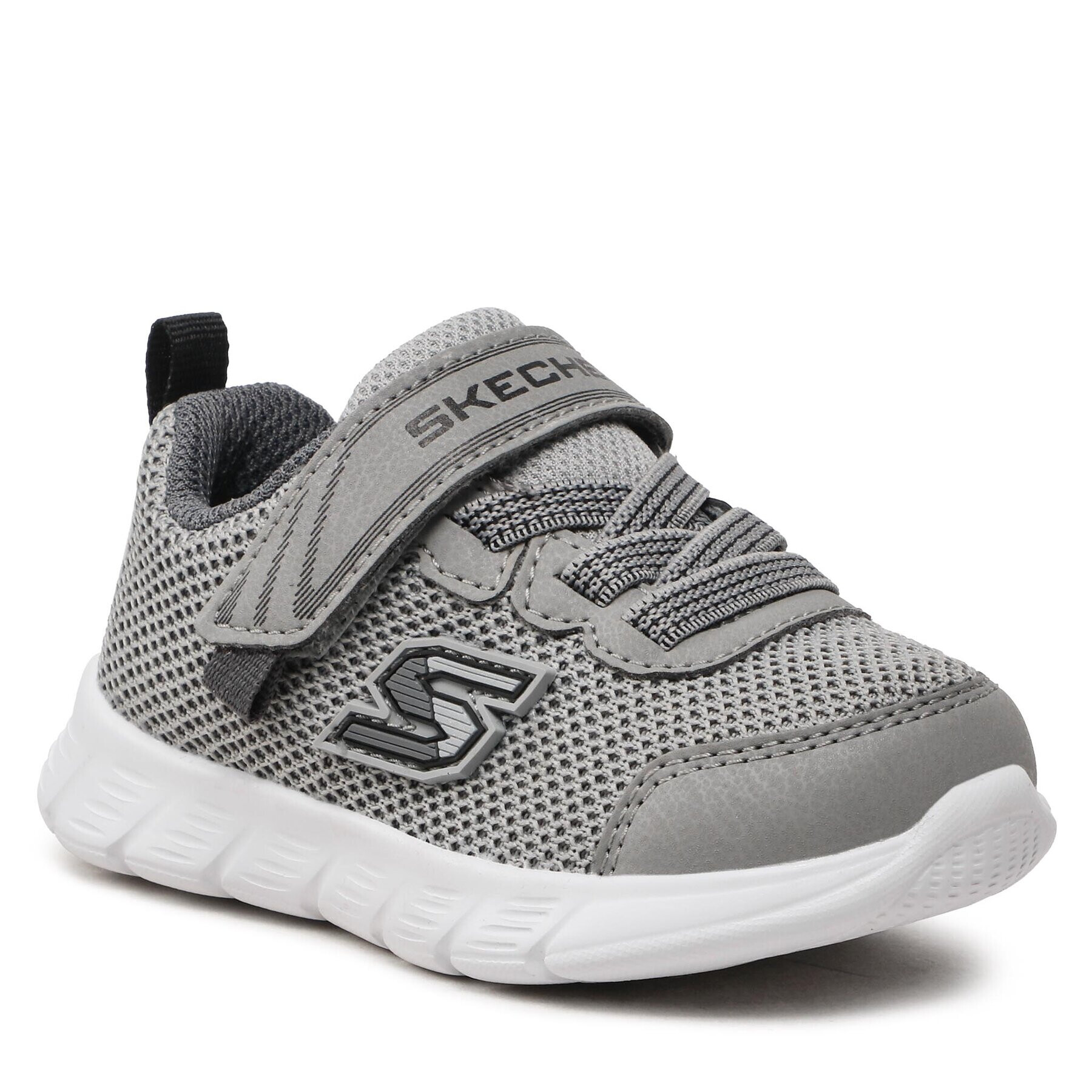 Skechers Сникърси Mini Trainer 407305N/GYBK Сив - Pepit.bg
