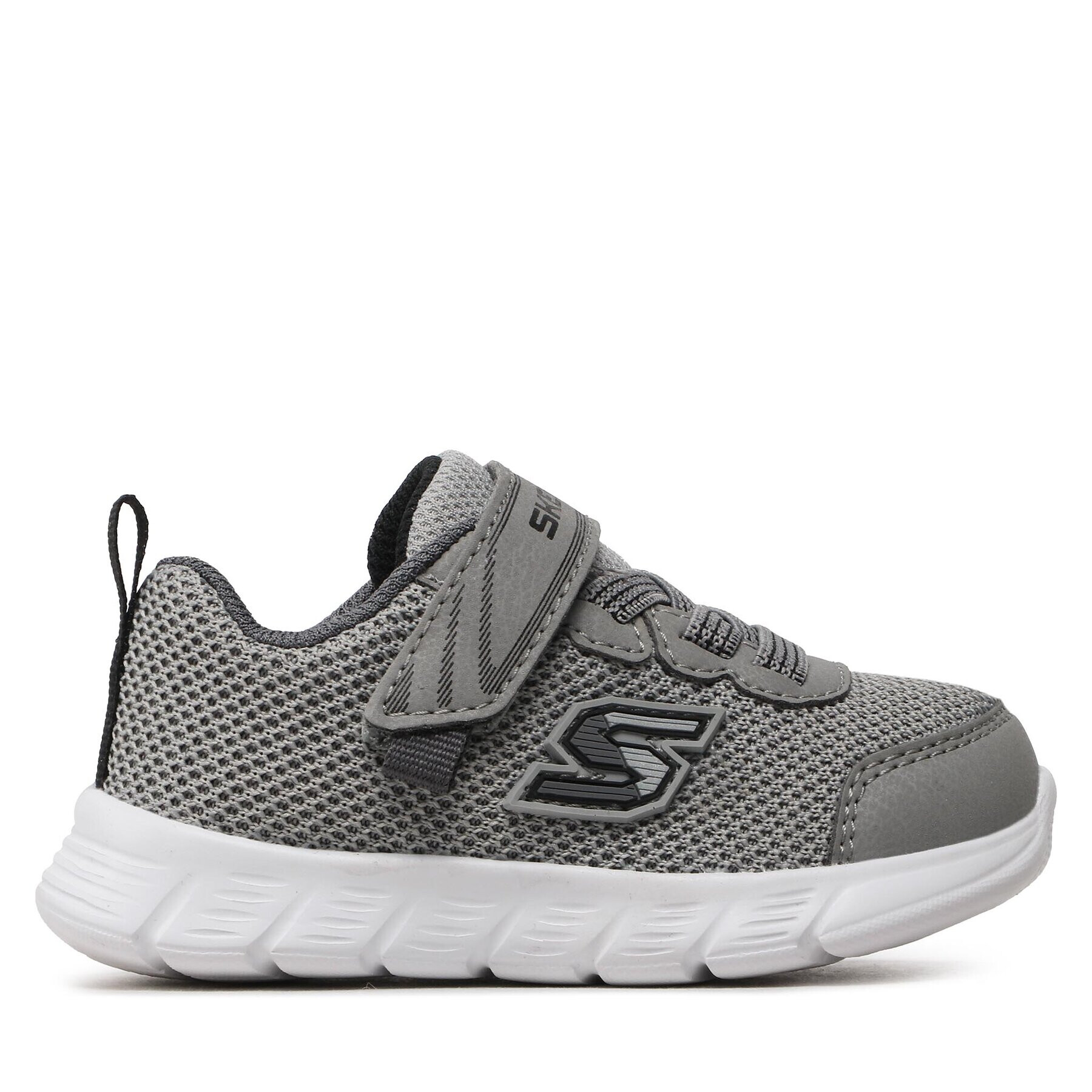 Skechers Сникърси Mini Trainer 407305N/GYBK Сив - Pepit.bg