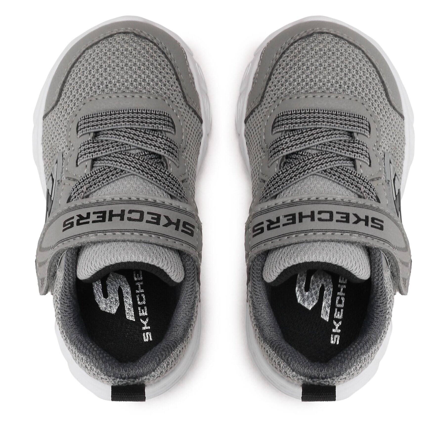 Skechers Сникърси Mini Trainer 407305N/GYBK Сив - Pepit.bg