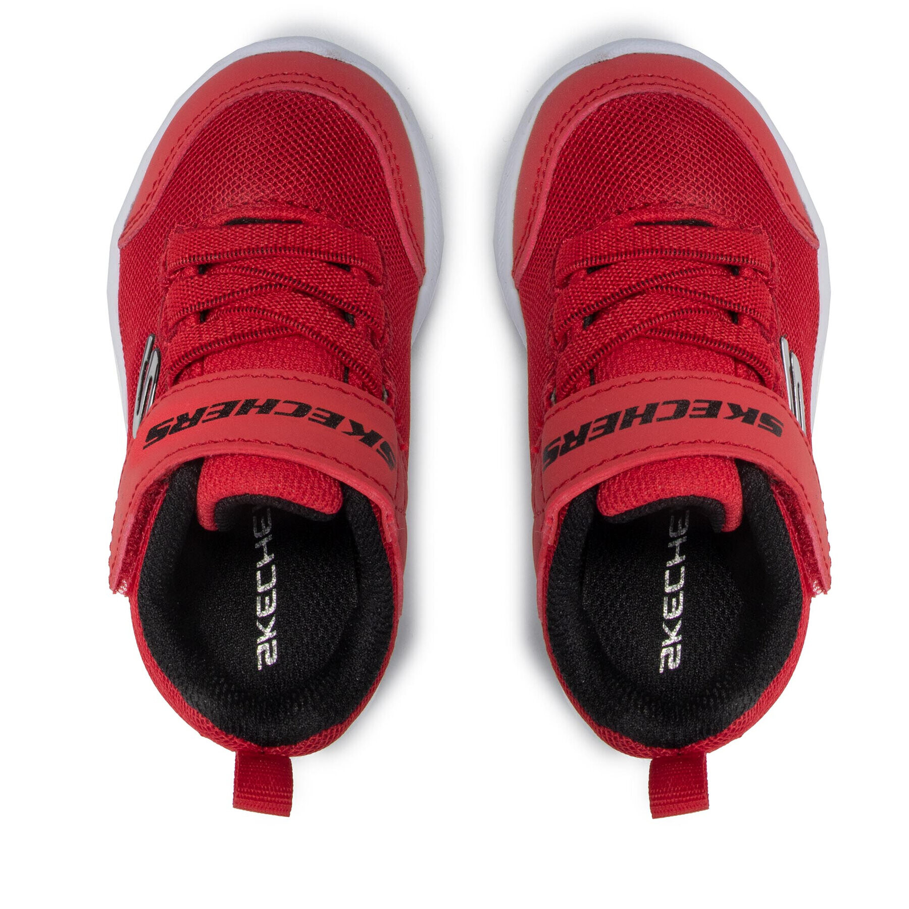 Skechers Сникърси Mini Wanderer 407300N/RDBK Червен - Pepit.bg