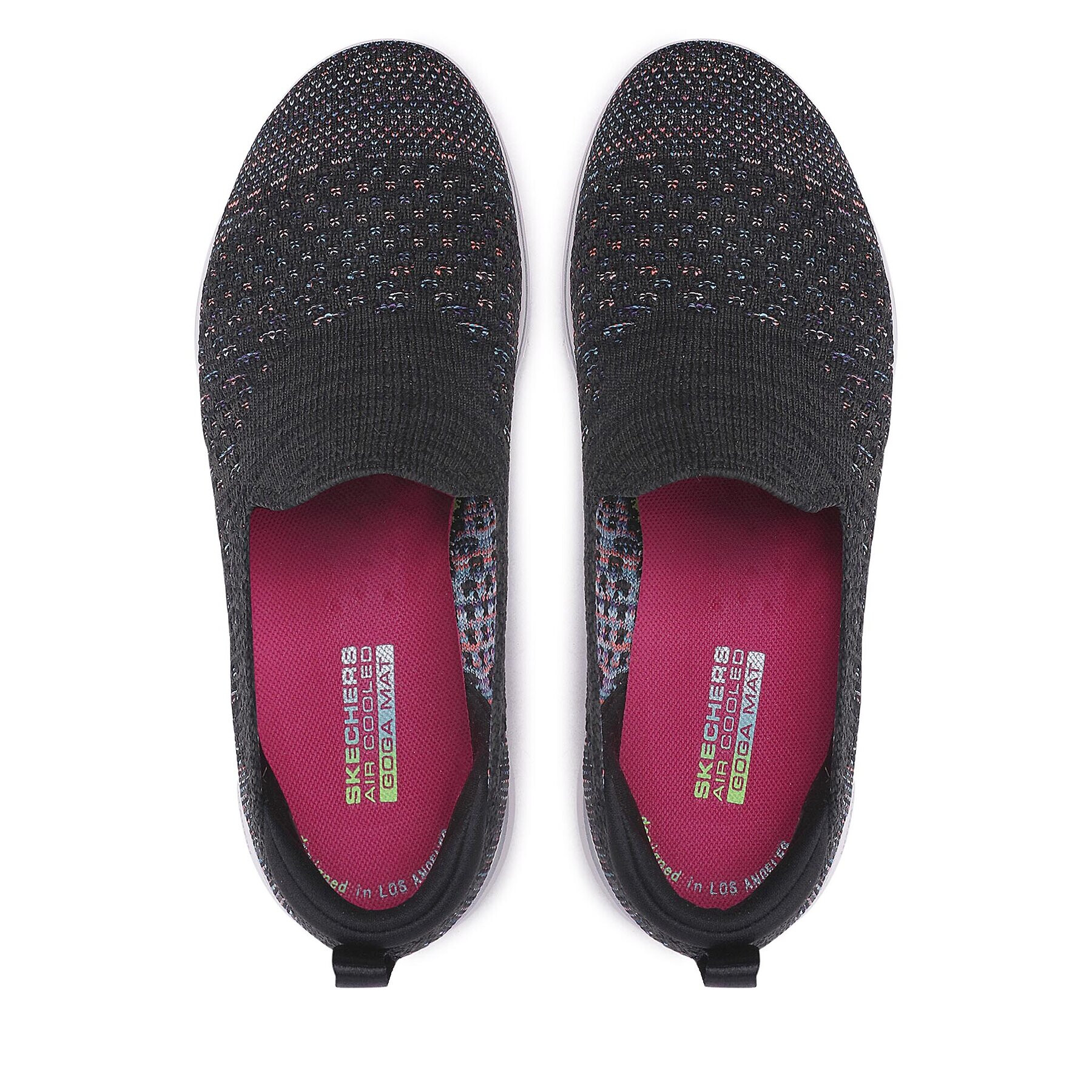 Skechers Сникърси Mirage 124167/BKMT Черен - Pepit.bg