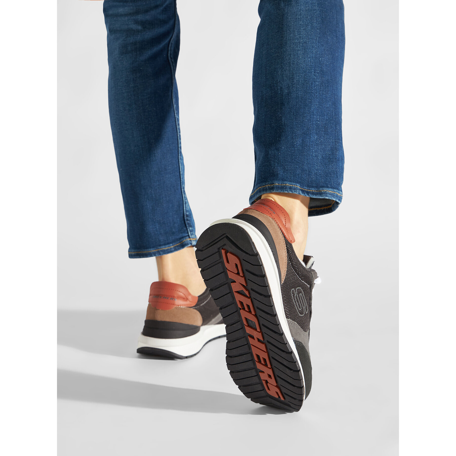 Skechers Сникърси Miyoto 210437/CCBK Сив - Pepit.bg