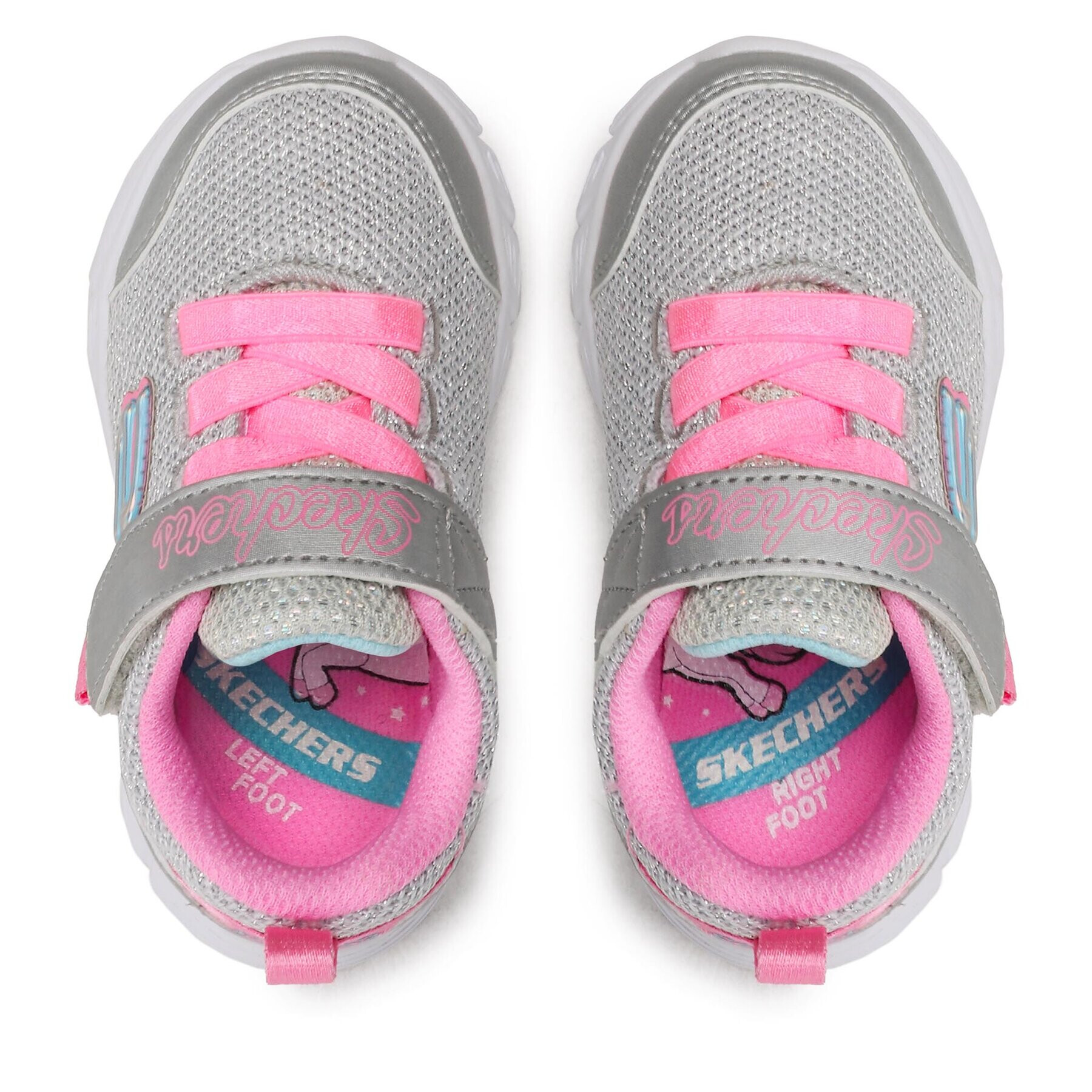 Skechers Сникърси Moving On 302107N/SLHP Сребрист - Pepit.bg