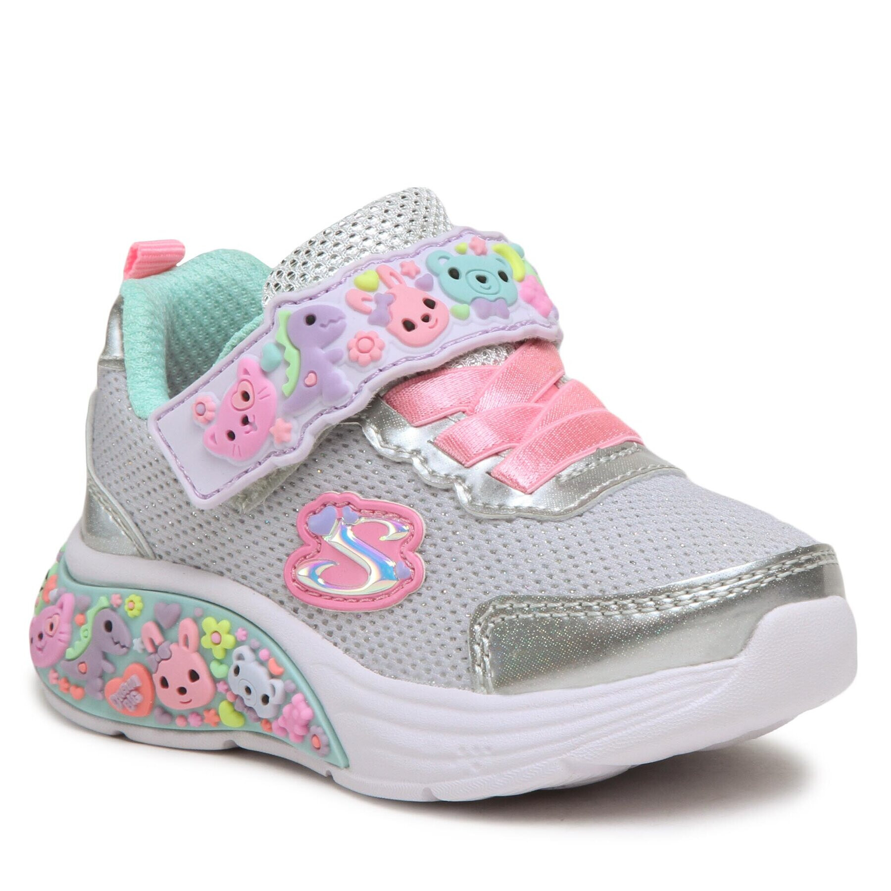 Skechers Сникърси My Dreamers 303155N/SMLT Сив - Pepit.bg