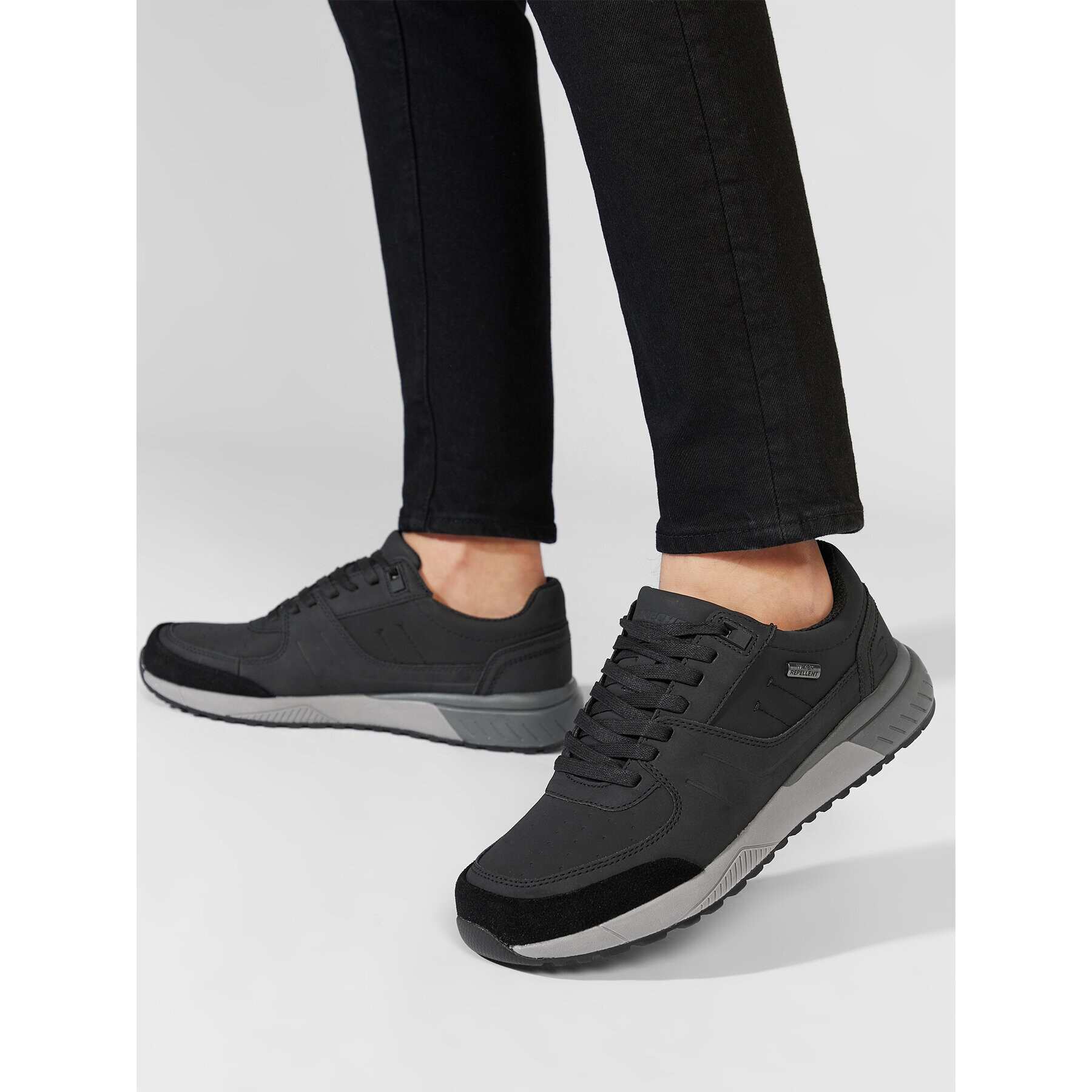 Skechers Сникърси Neres 66398/BLK Черен - Pepit.bg
