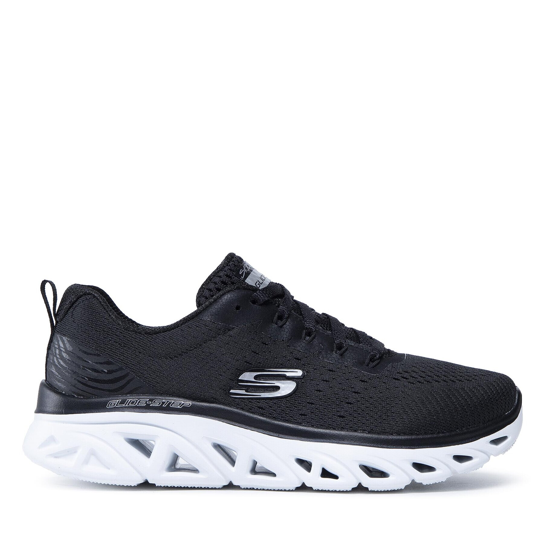 Skechers Сникърси New Facets 149556/BKW Черен - Pepit.bg