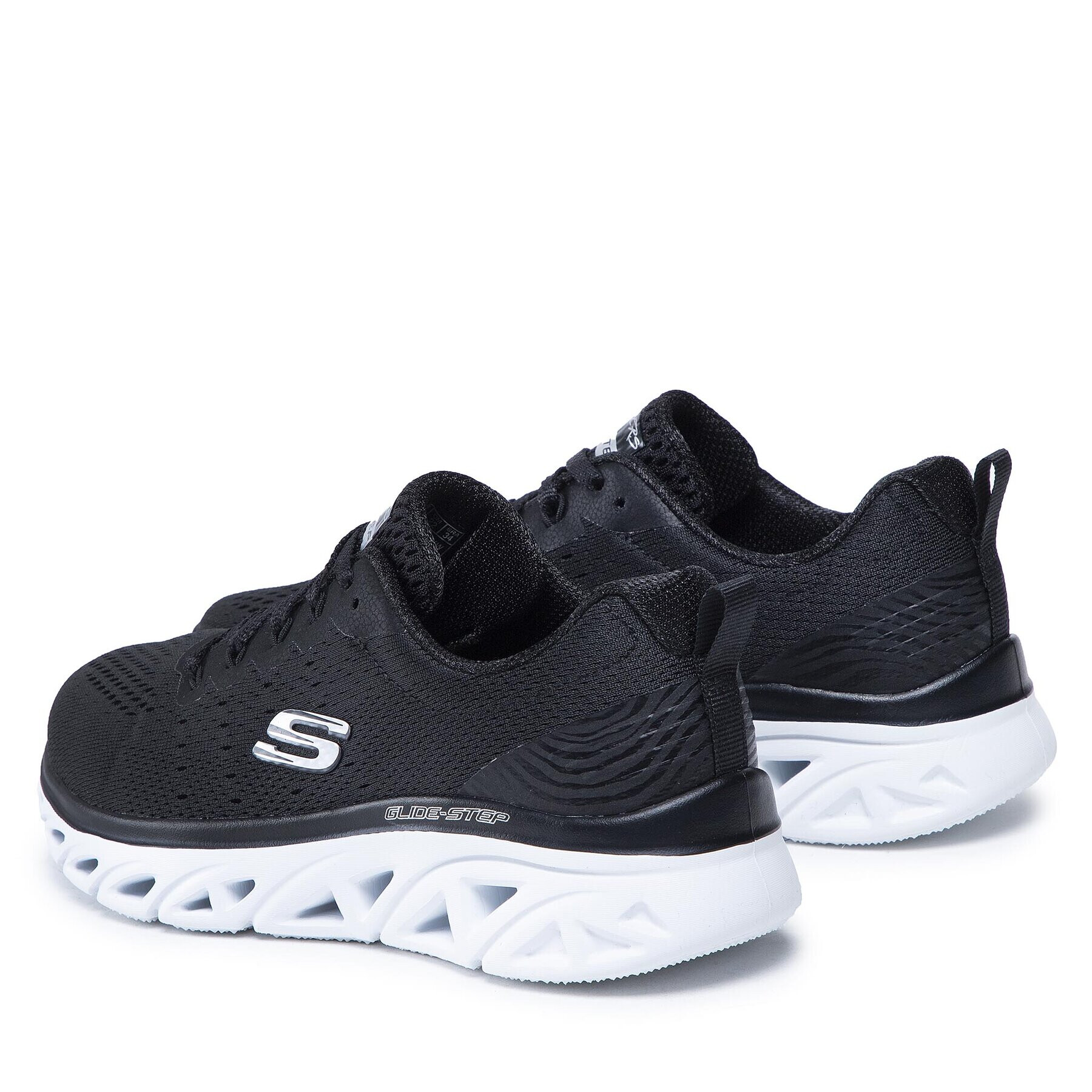 Skechers Сникърси New Facets 149556/BKW Черен - Pepit.bg