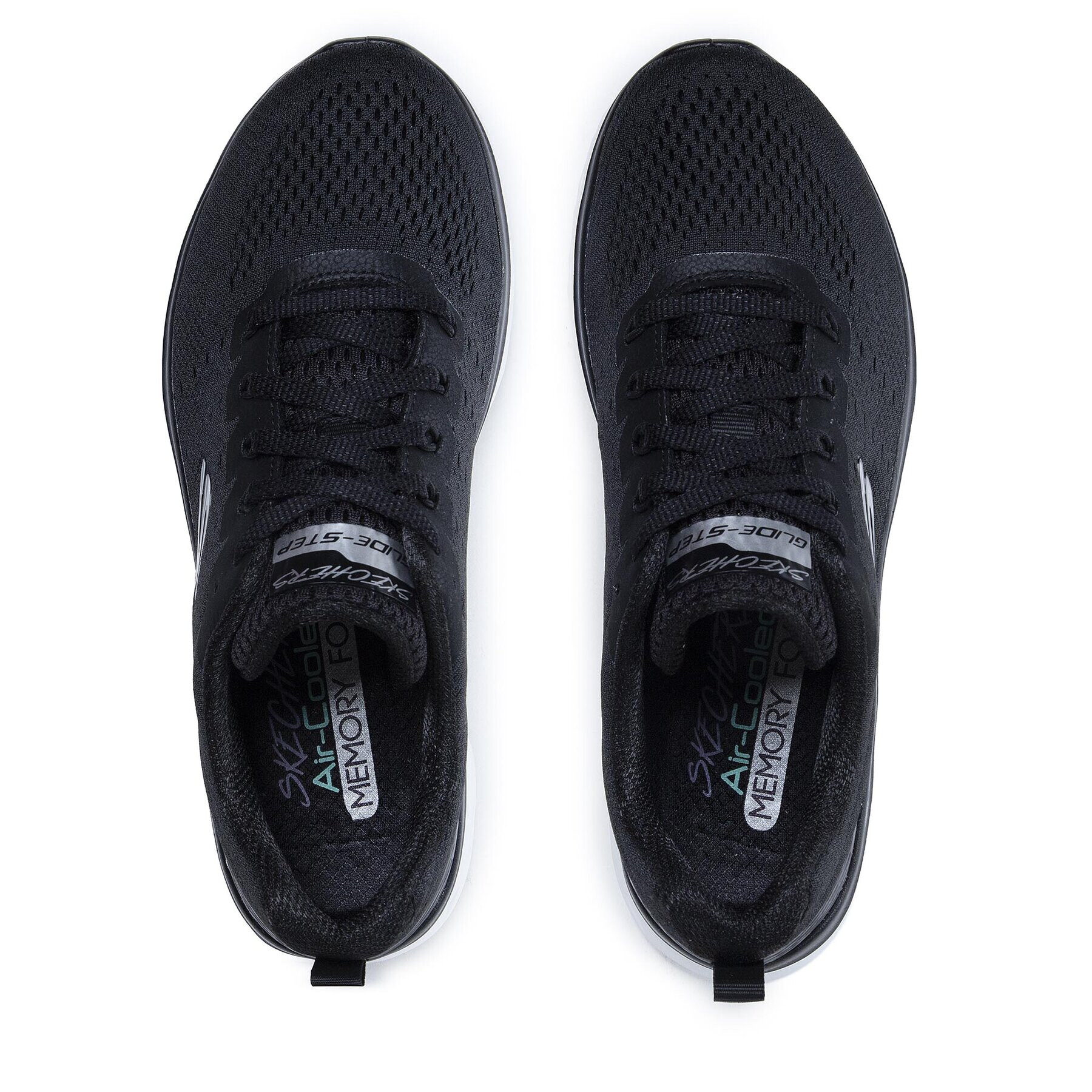 Skechers Сникърси New Facets 149556/BKW Черен - Pepit.bg