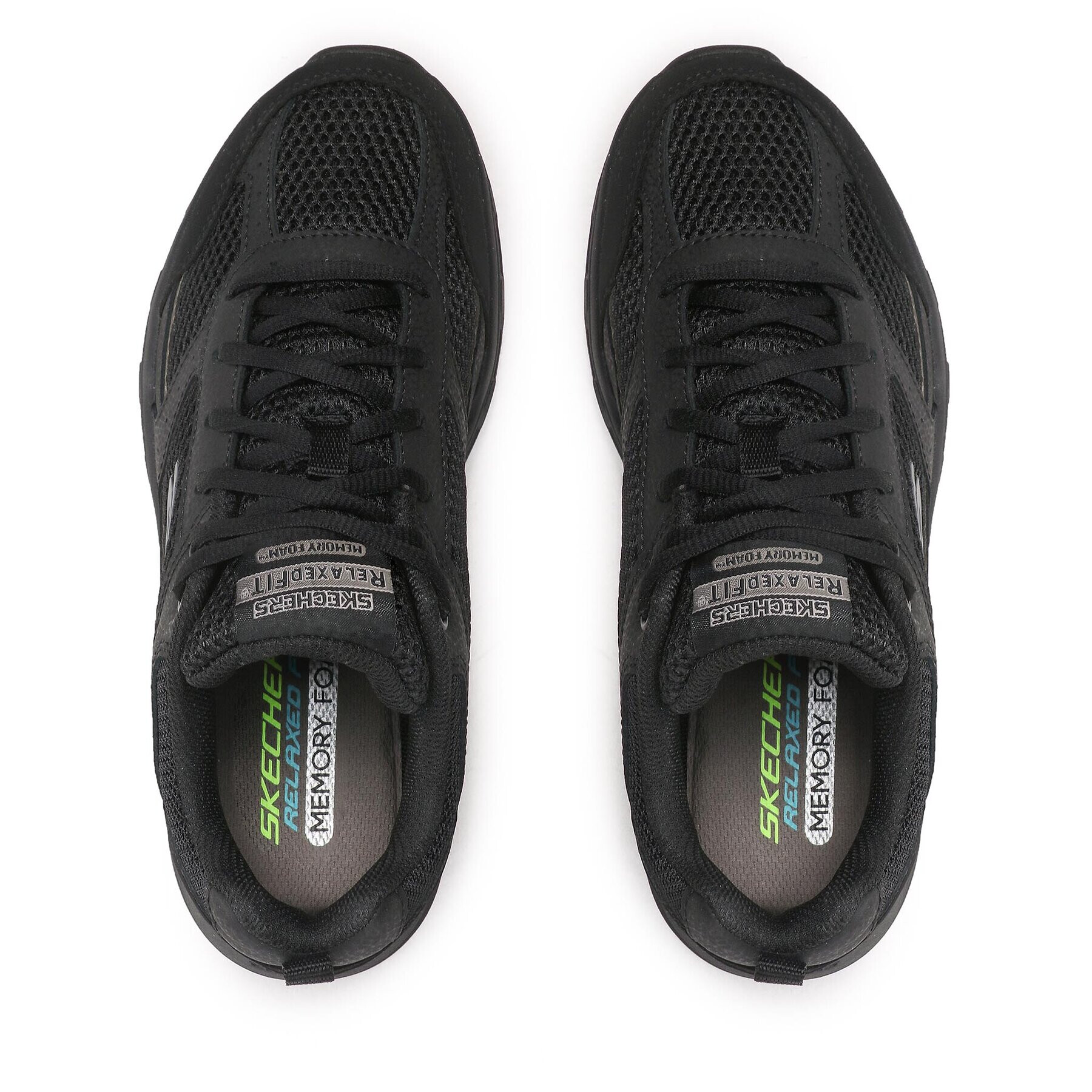 Skechers Сникърси Verketta 51898/BBK Черен - Pepit.bg
